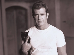 cat, Mel Gibson, actor