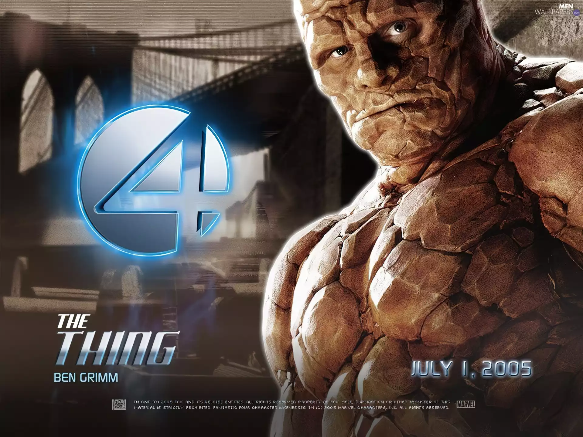 bridge, Fantastic Four 1, Michael Chiklis