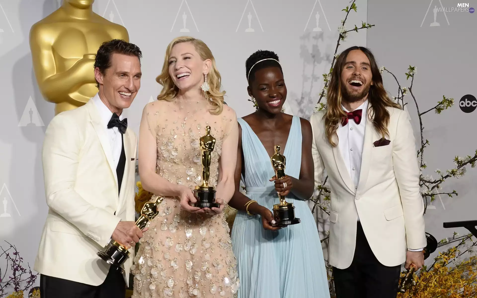 Lupita Nyong, Matthew McConaughey, Actors, Oscars 2014, Cate Blanchett, Jared Leto