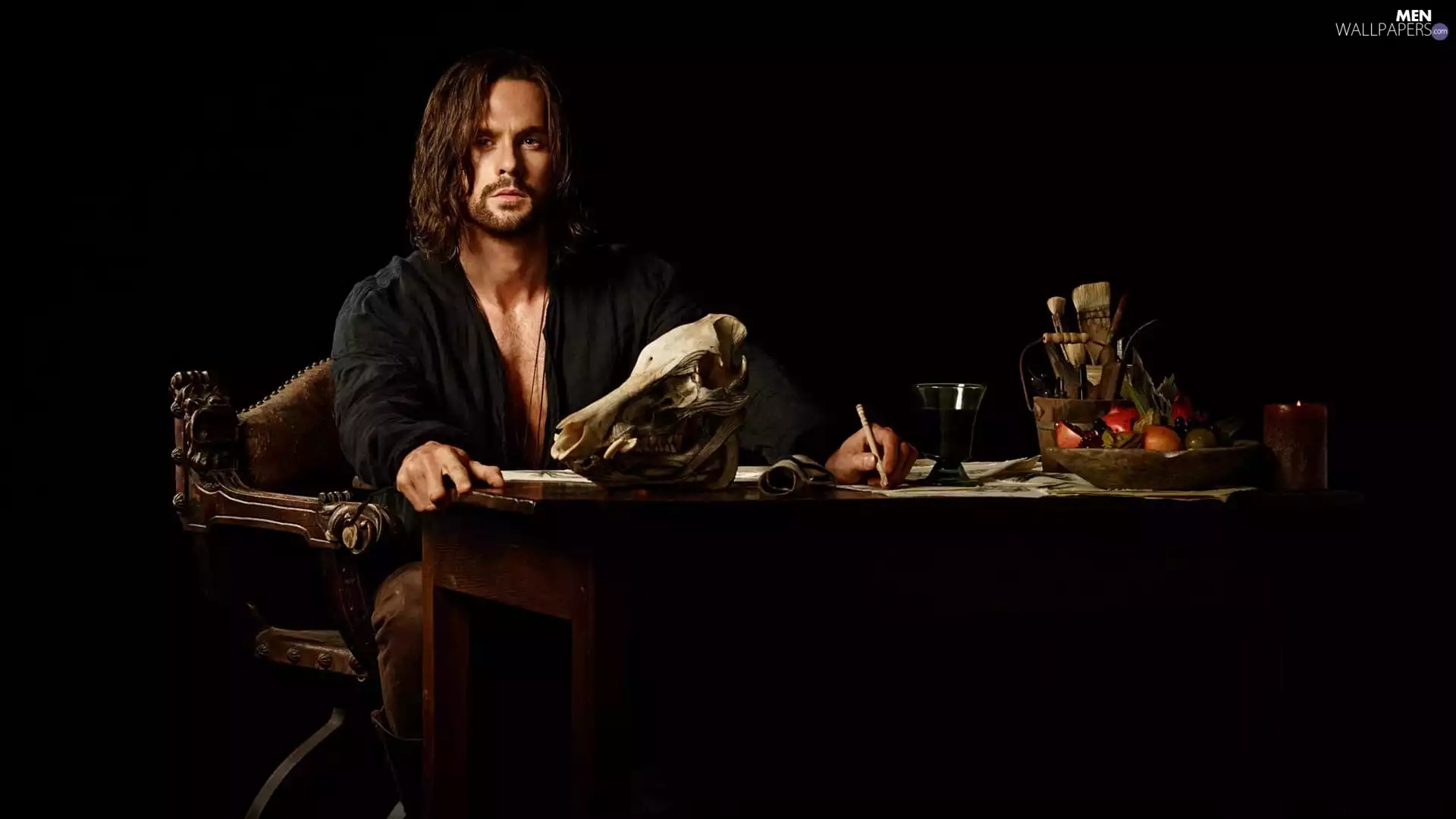 actor, Tom Riley, Da Vinci Demons, Leonardo da Vinci, series