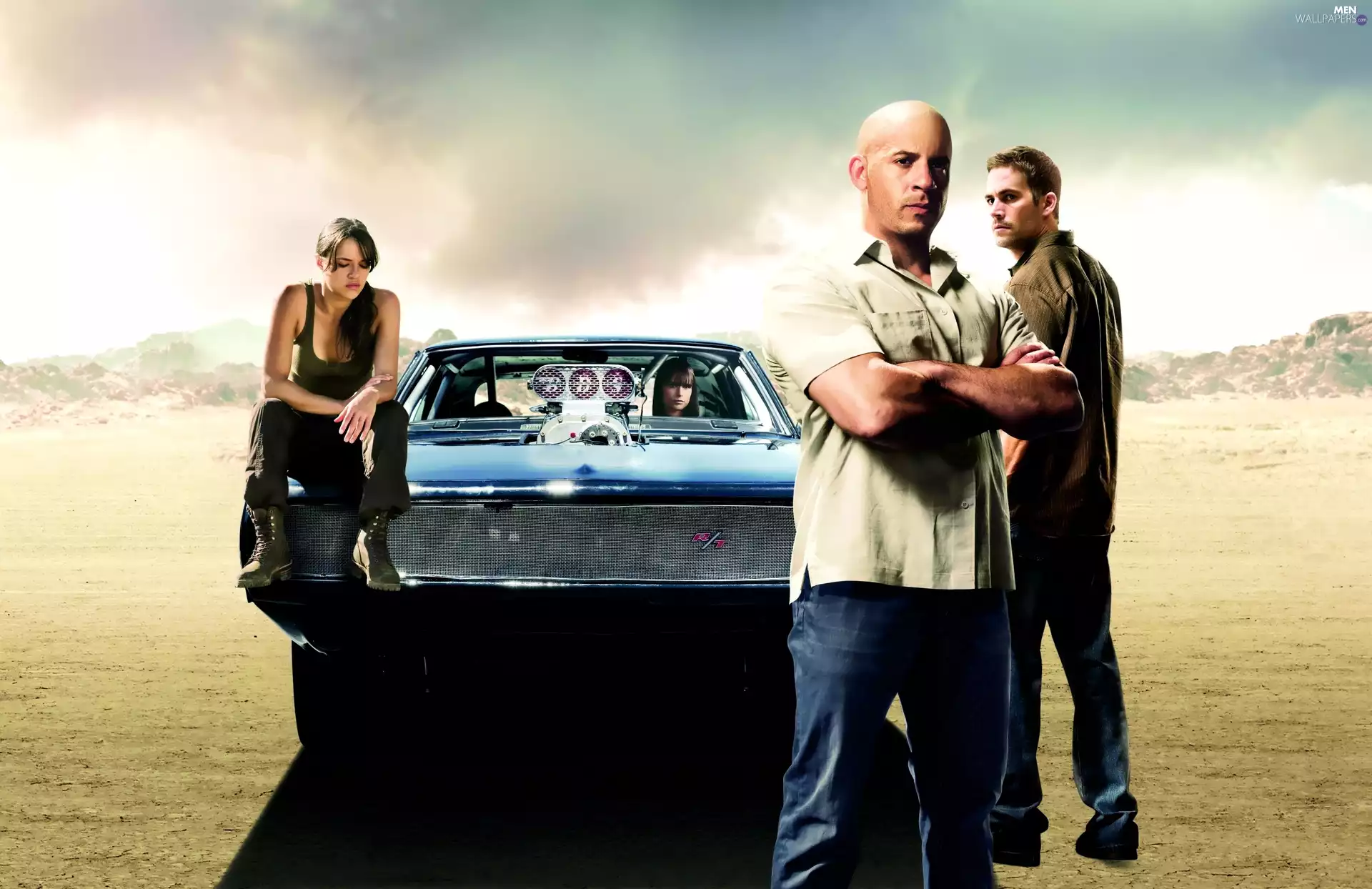 Paul Walker, Michelle Rodriguez, Actors, Vin Diesel, The Fast and the Furious
