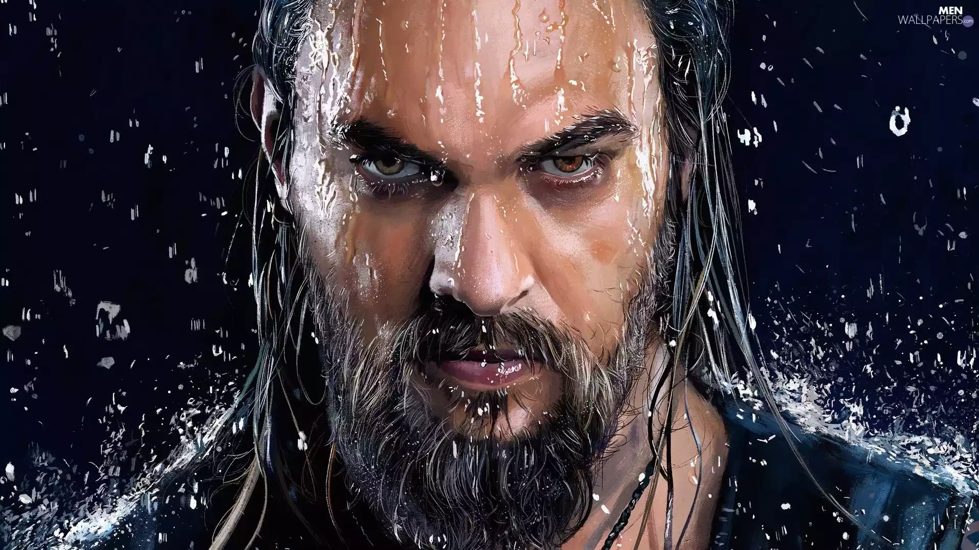 Jason Momoa, Paintography, Aquaman, actor, movie