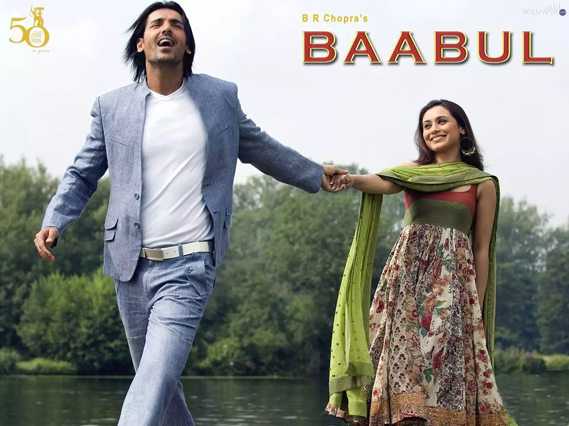 movie, Baabul, John, Bollywood, Rani