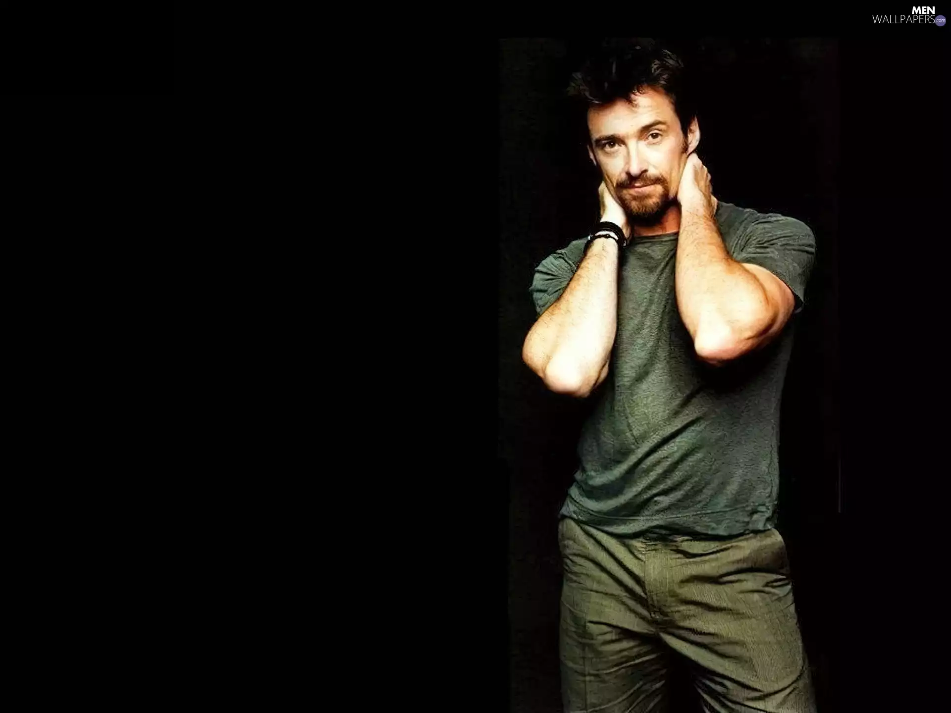 bracelet, Hugh Jackman, beard