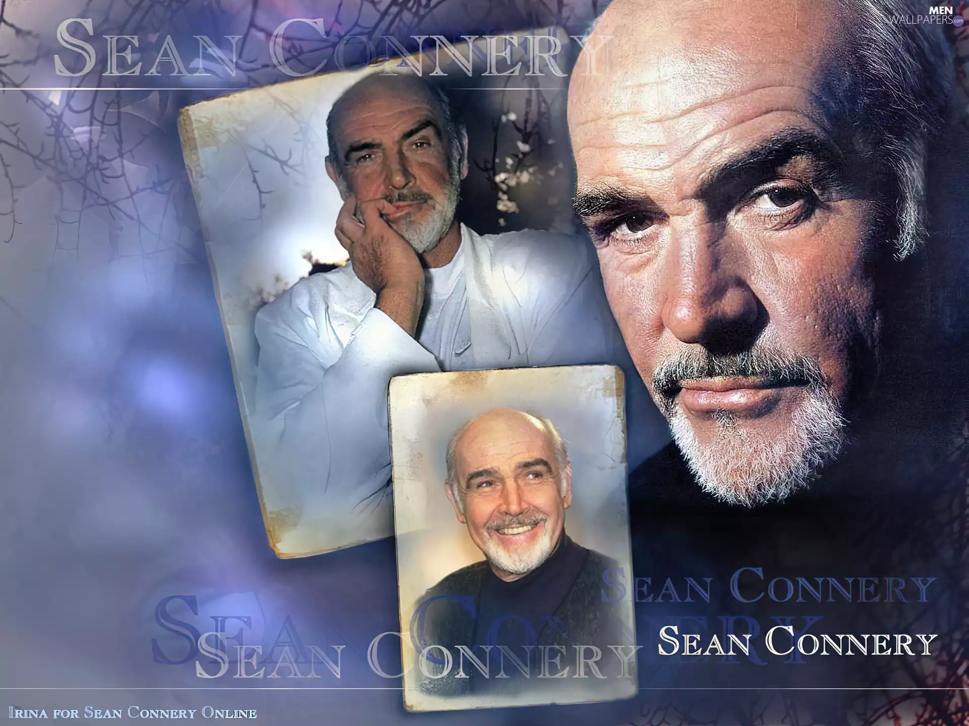 Sean Connery, gray beard