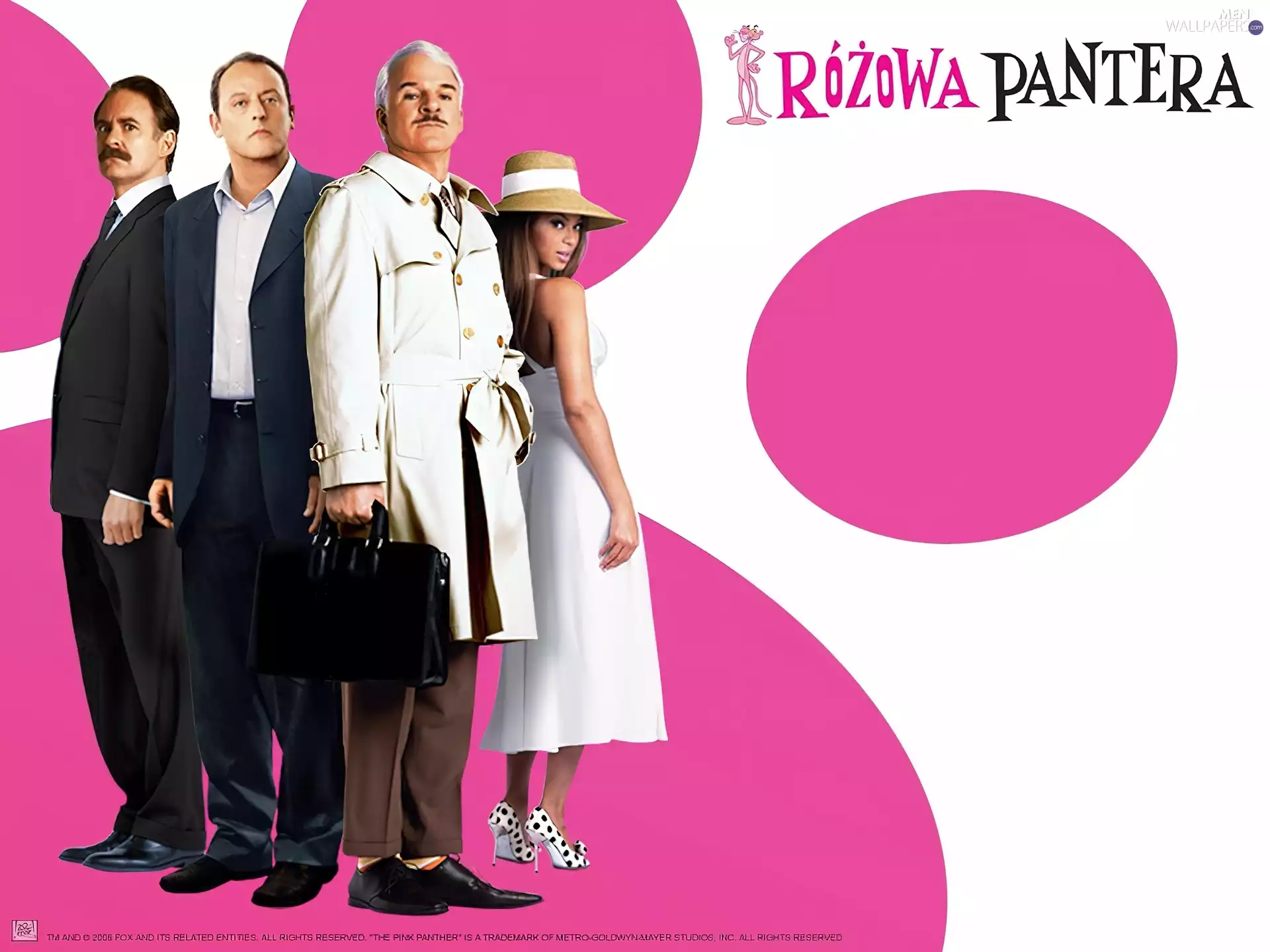 Beyonce, Jean Reno, Kevin Kline, Steve Martin, The Pink Panther
