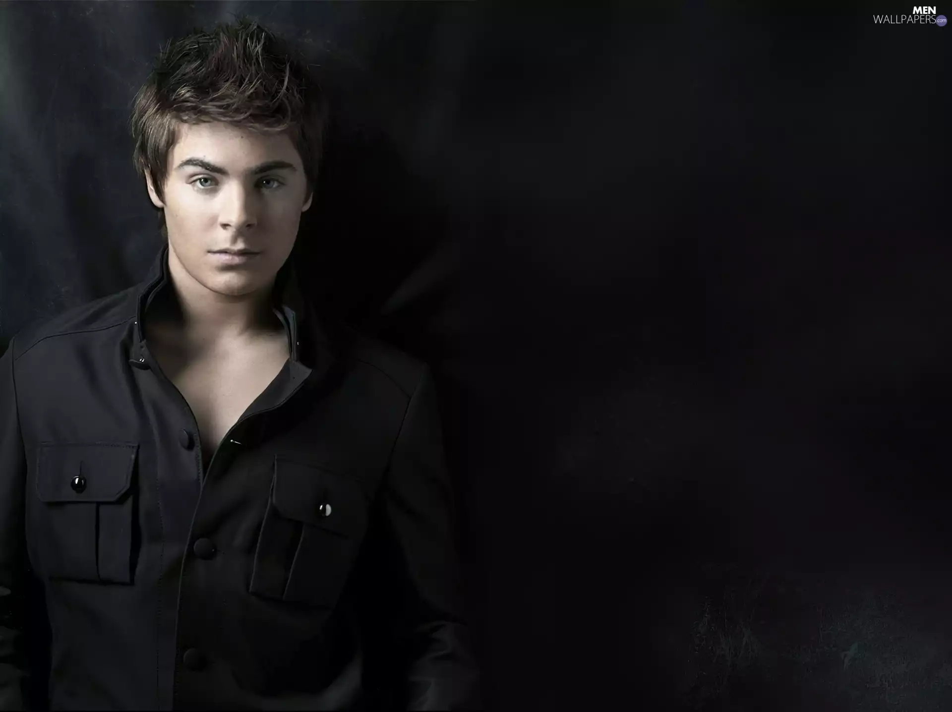 shirt, Zac Efron, black