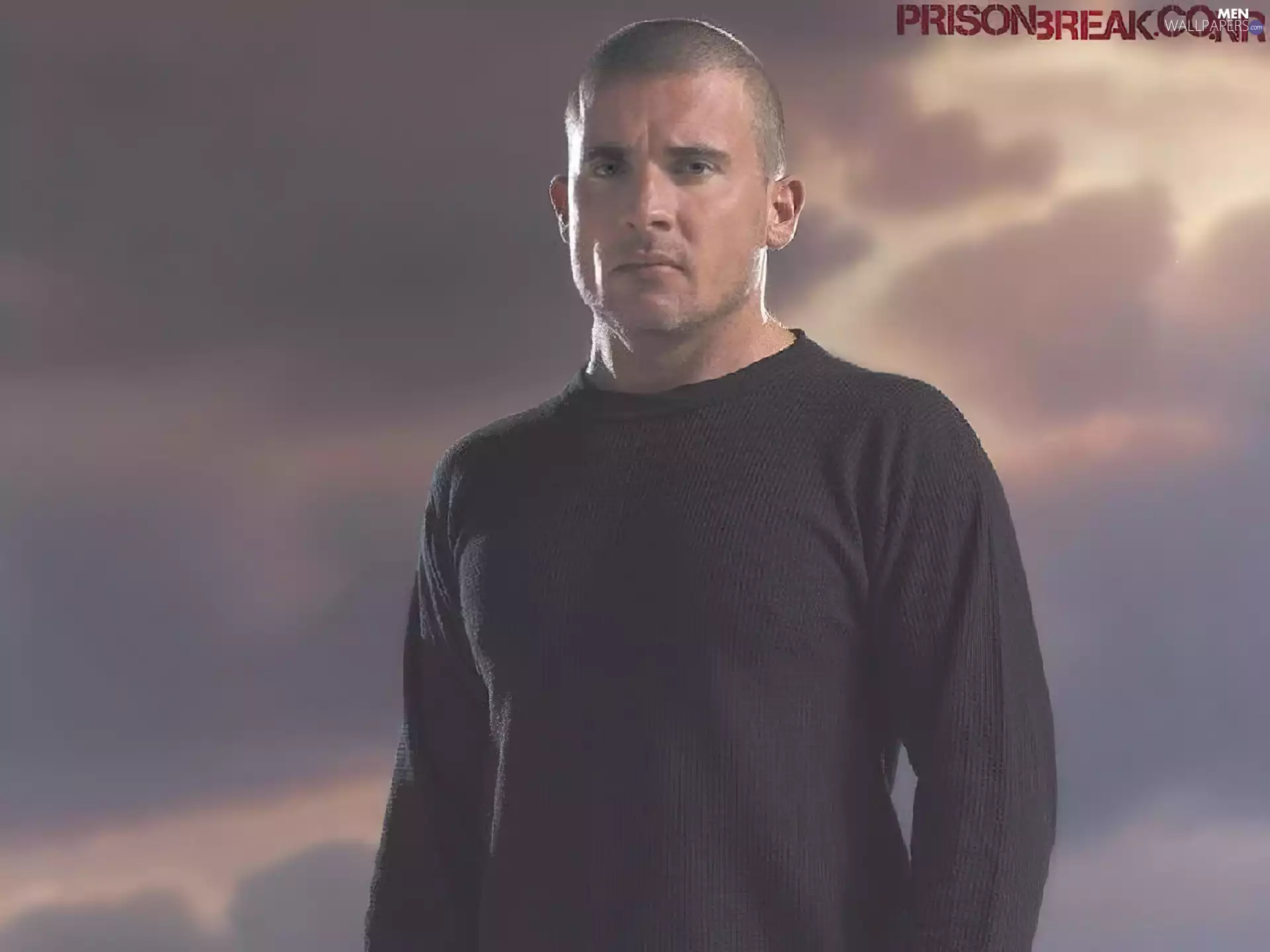 Dominic Purcell, shirt-blouse