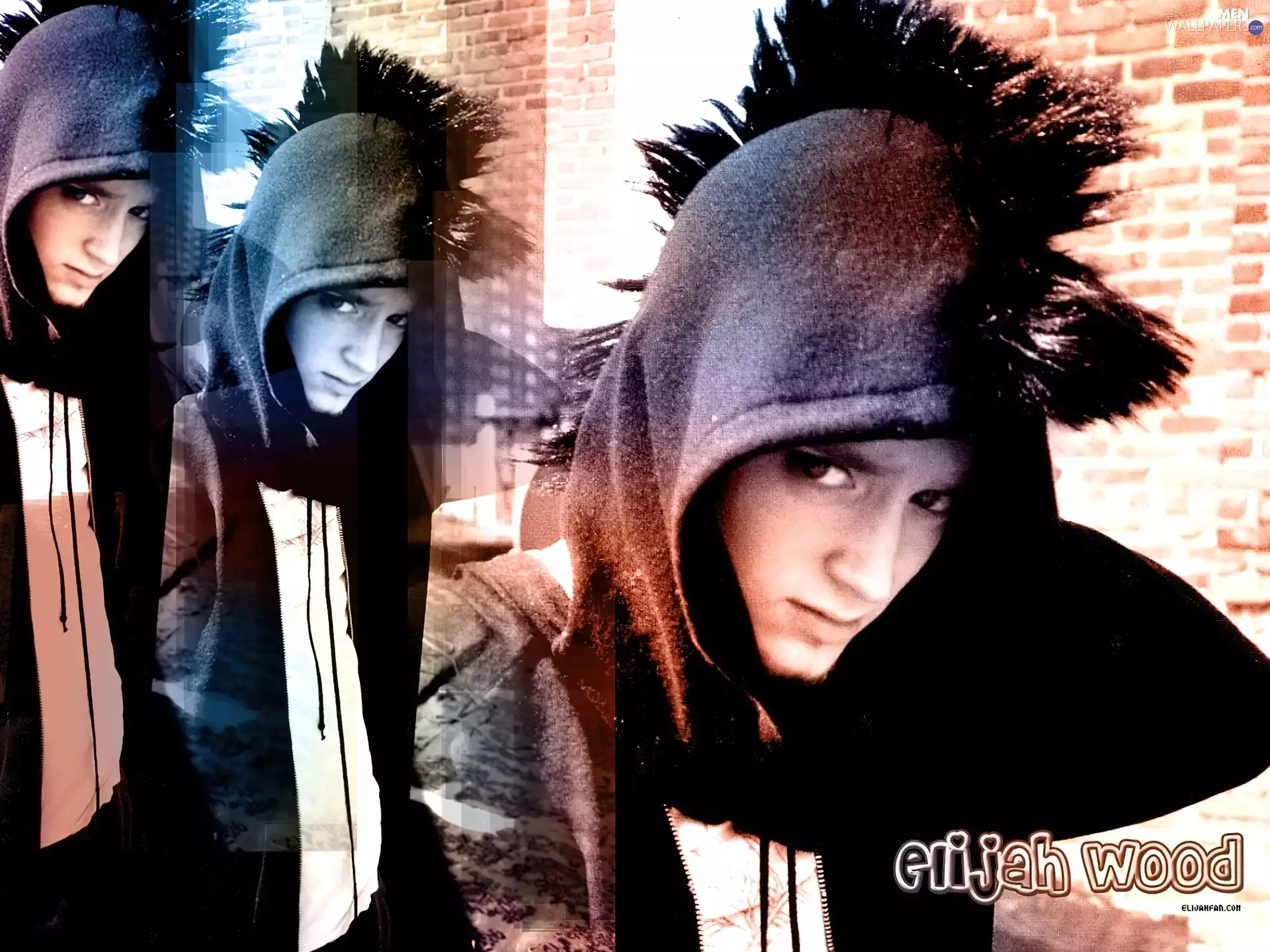 tunic, smock, hood, blouse, Elijah Wood