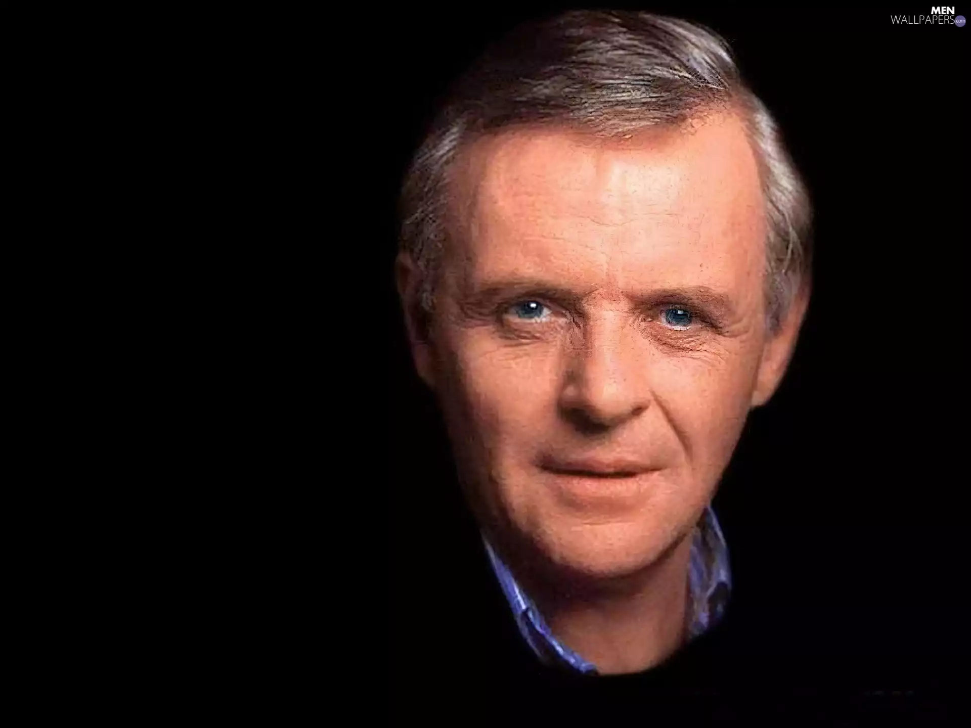 Eyes, Anthony Hopkins, blue
