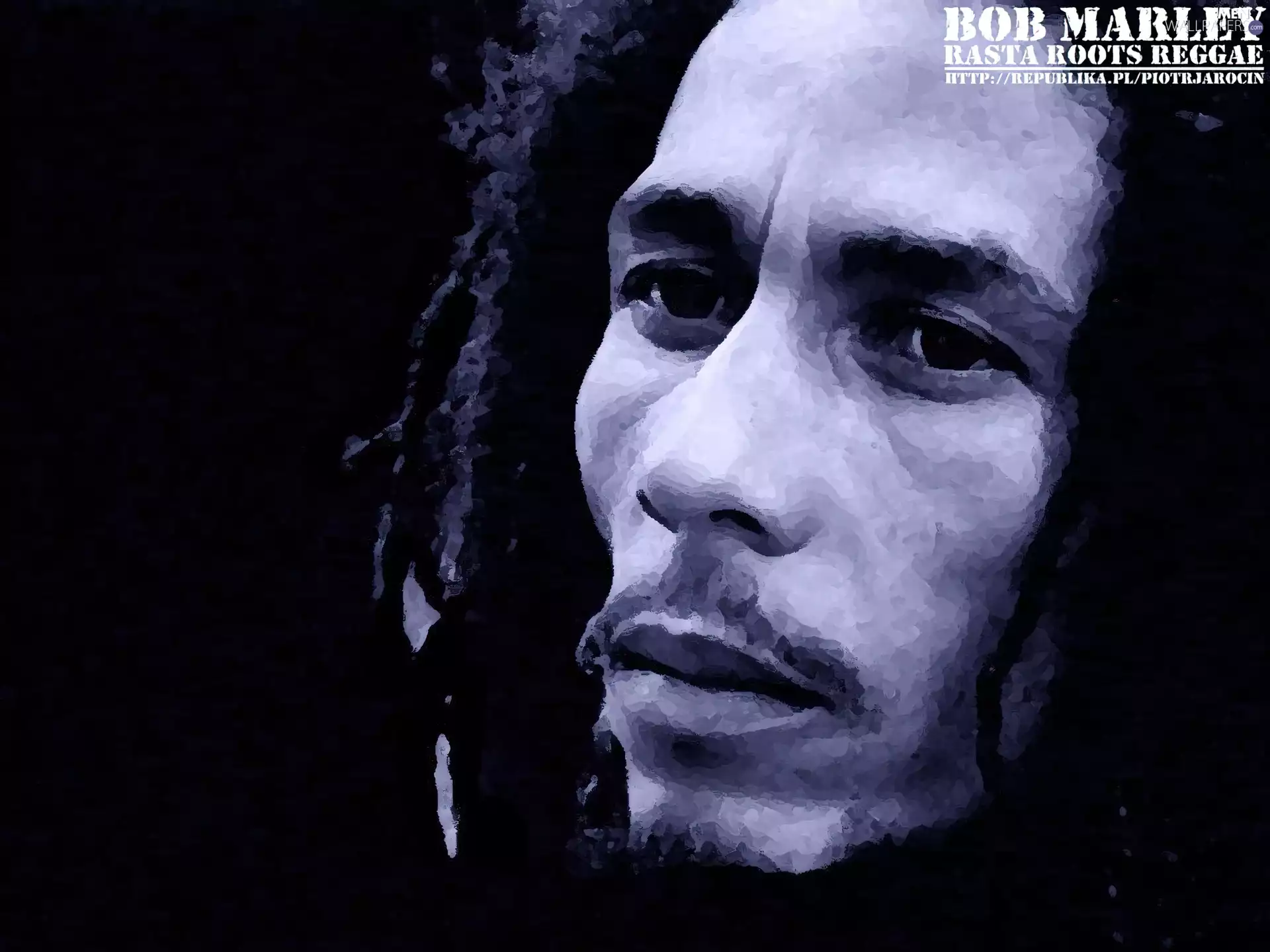 Bob Marley, Face