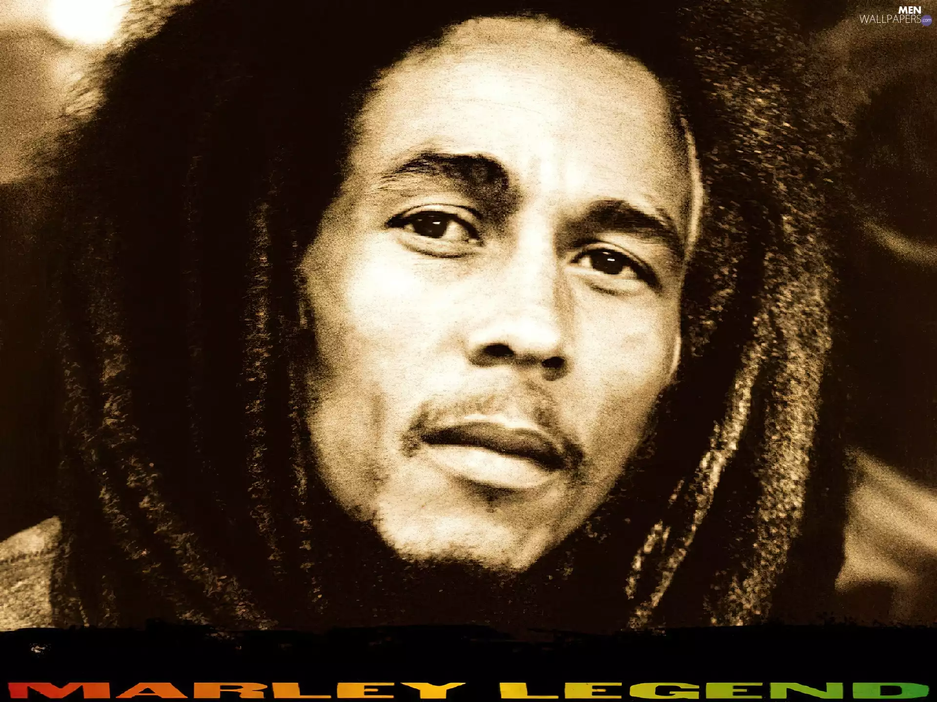 Bob Marley, lips