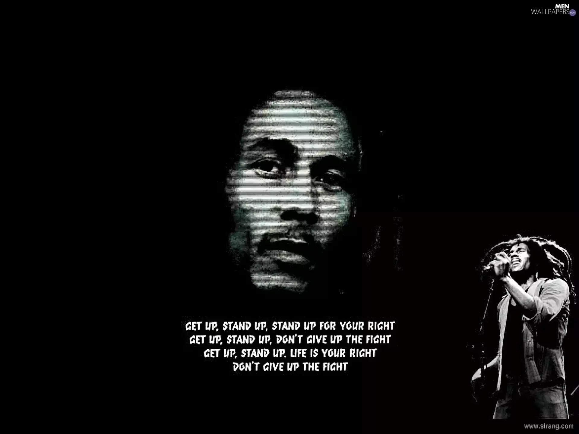 Bob Marley, lips