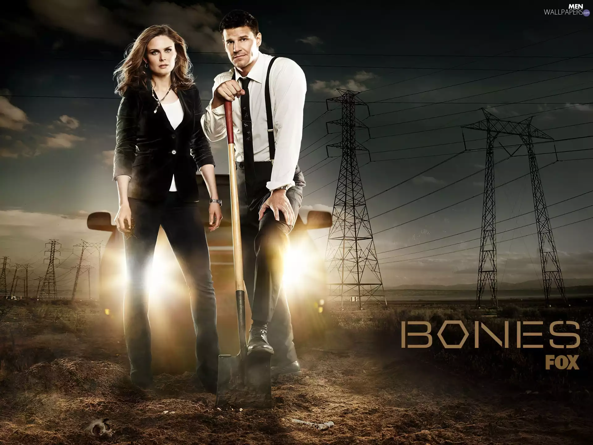 Emily Deschanel, David Boreanaz, Bones, bones, series