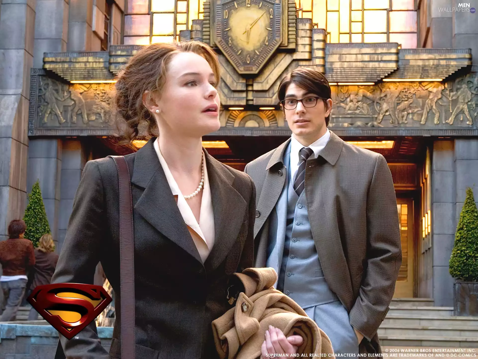 Brandon Routh, Superman Returns, Cloak, House, Clock, Kate Bosworth