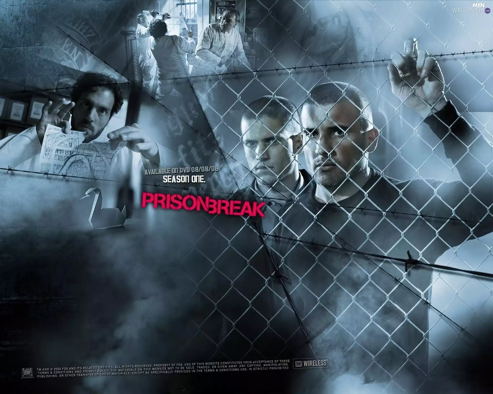 Prison Break, Dominic Purcell, Wentworth Miller, Prison Break