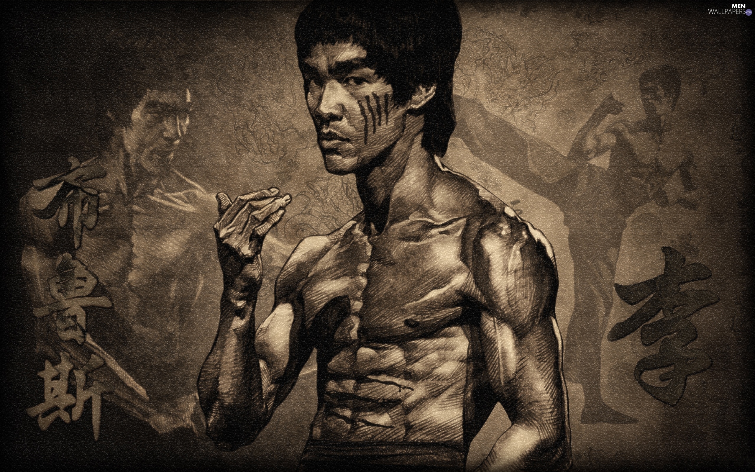Bruce Lee, Drawing