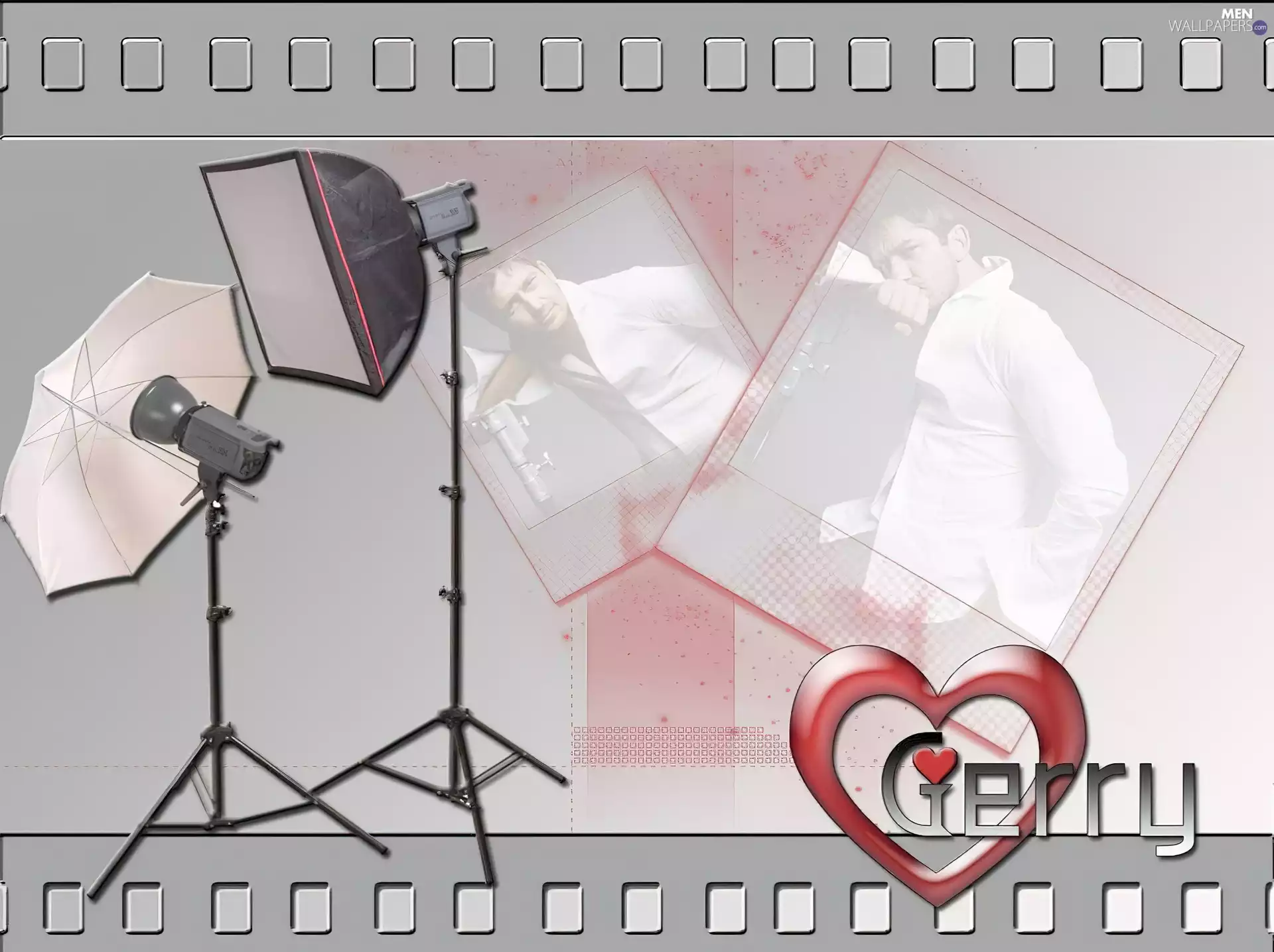 white shirt, Gerard Butler, Photography Umbrella