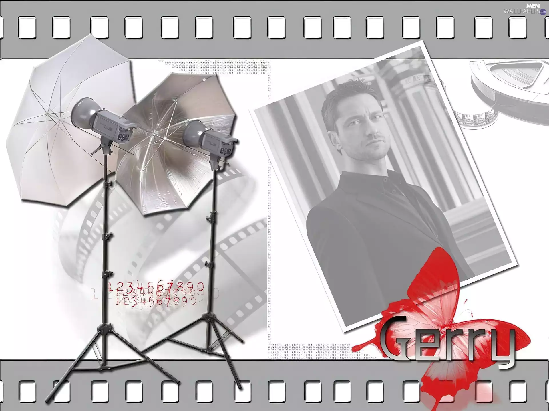 butterfly, Gerard Butler, camera