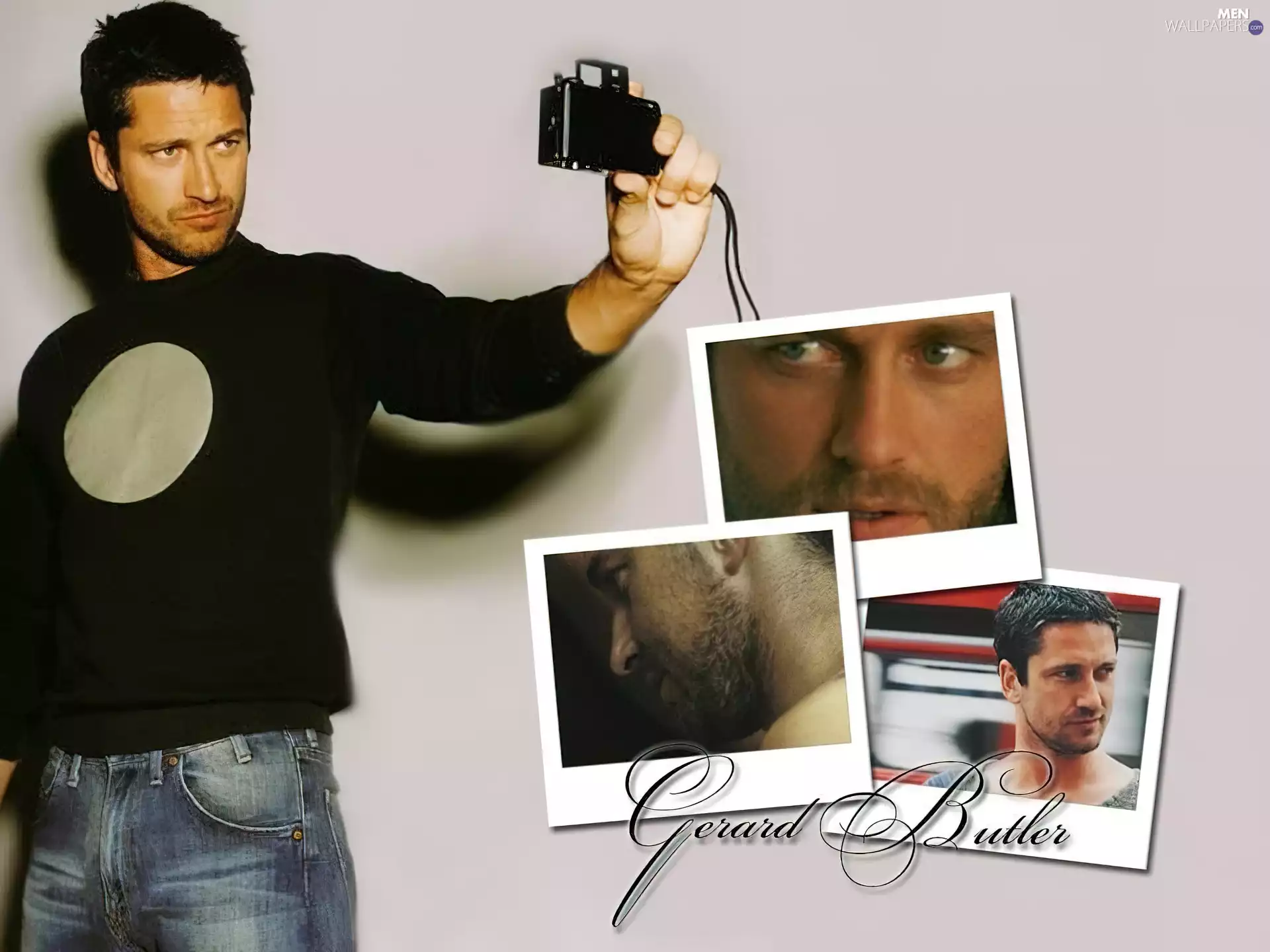 photos, Gerard Butler, Camera