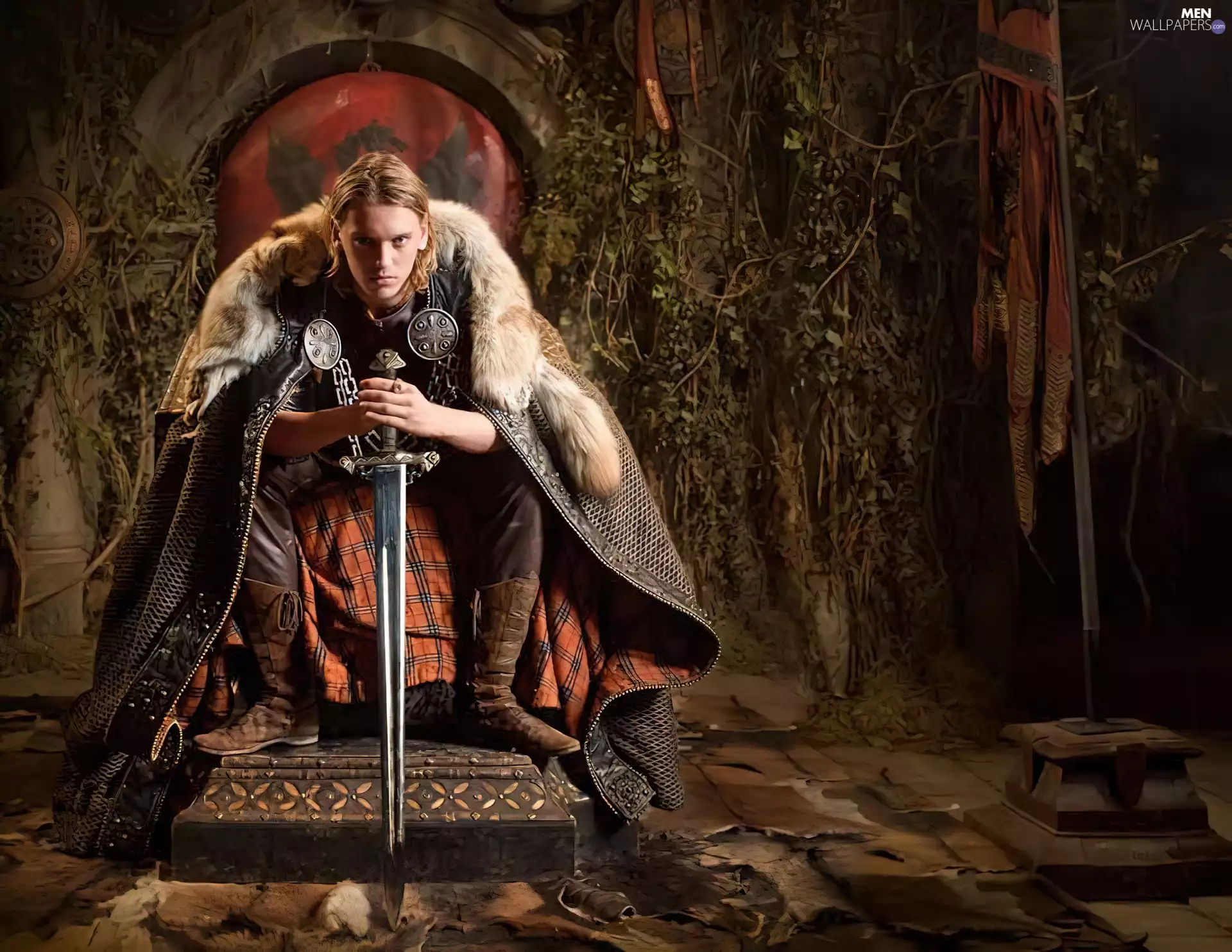 series, sword, Jamie Campbell Bower, Camelot