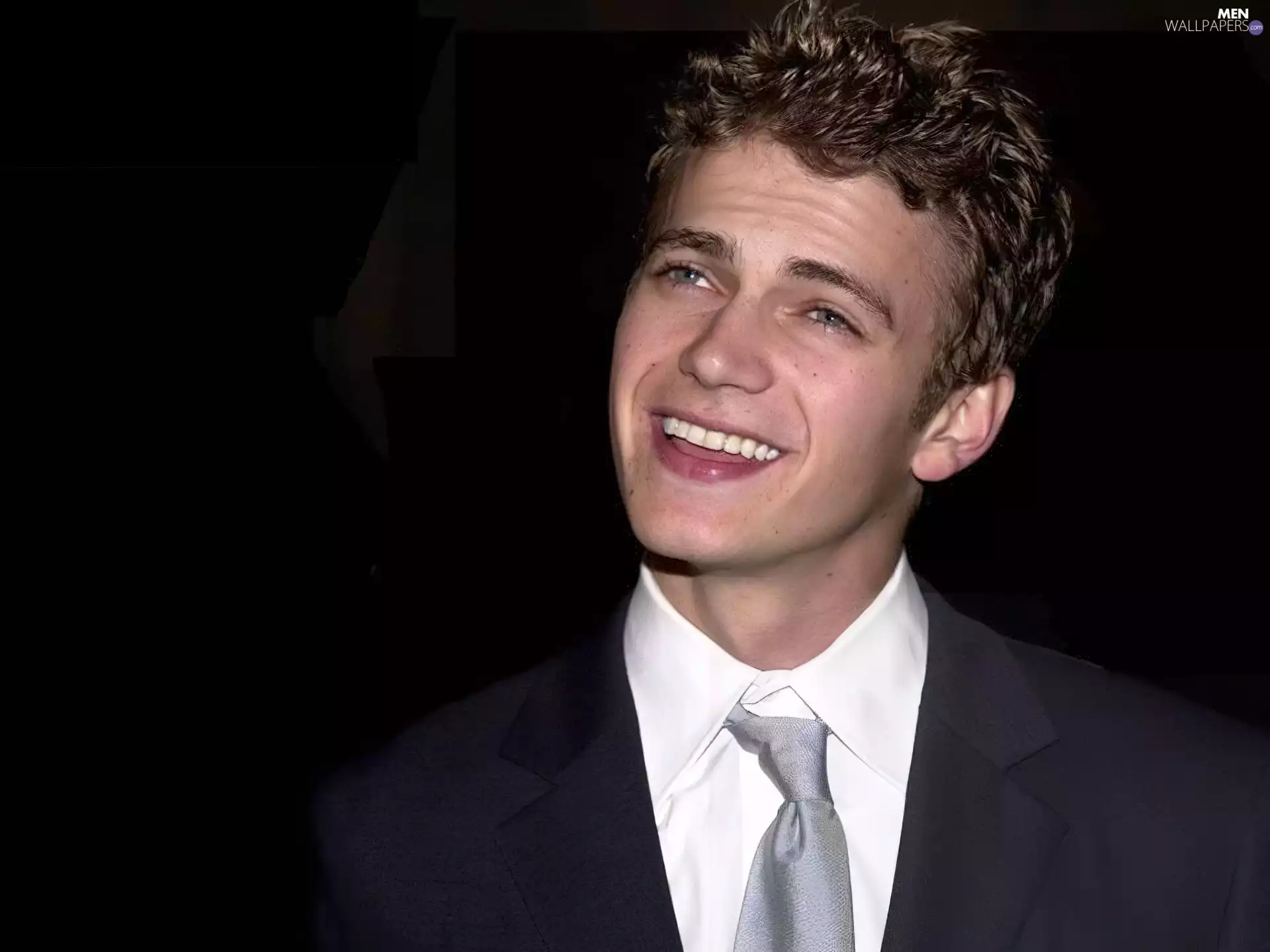 Blue eyes, Hayden Christensen, Light hair