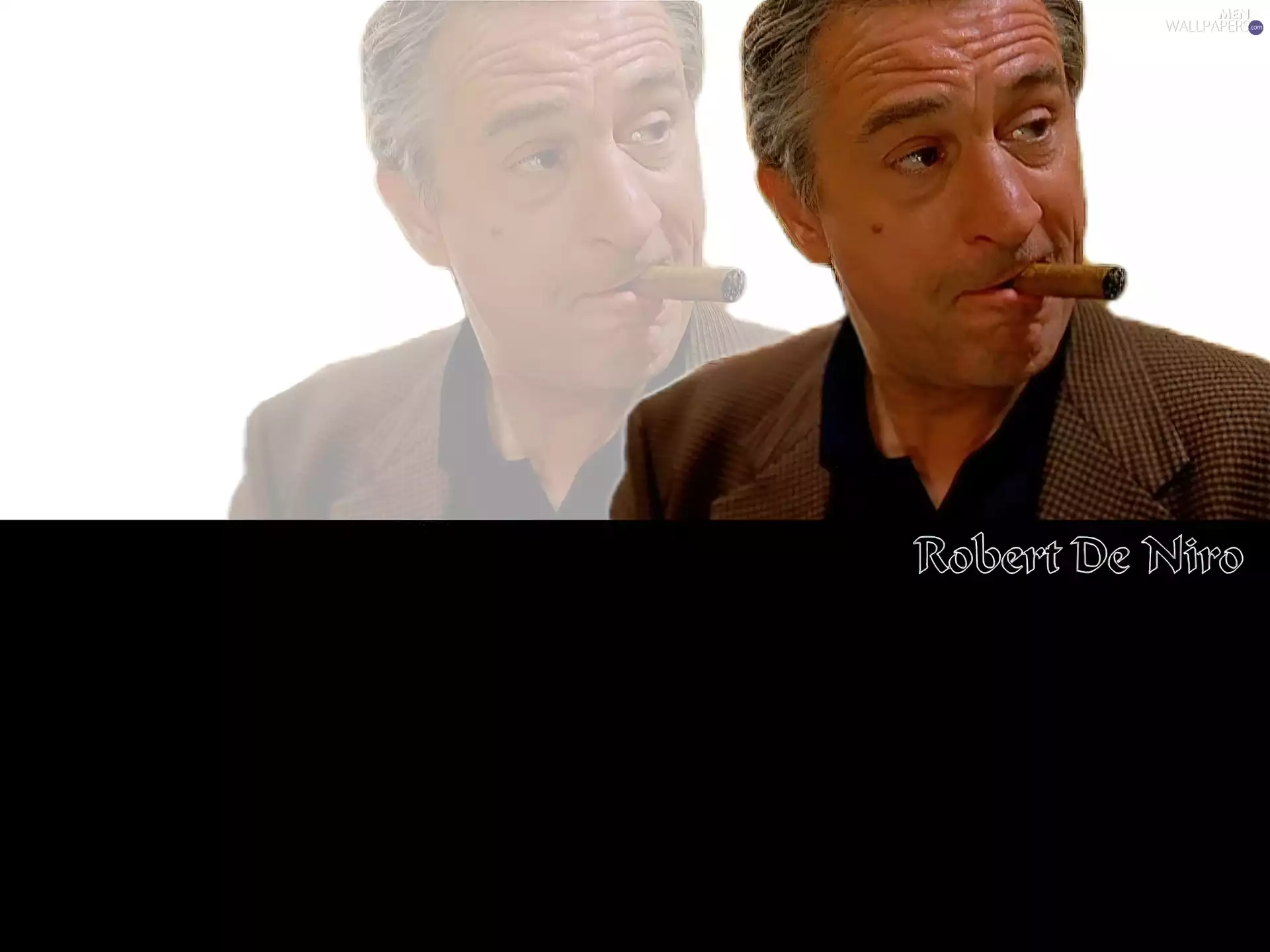 Robert De Niro, cigar
