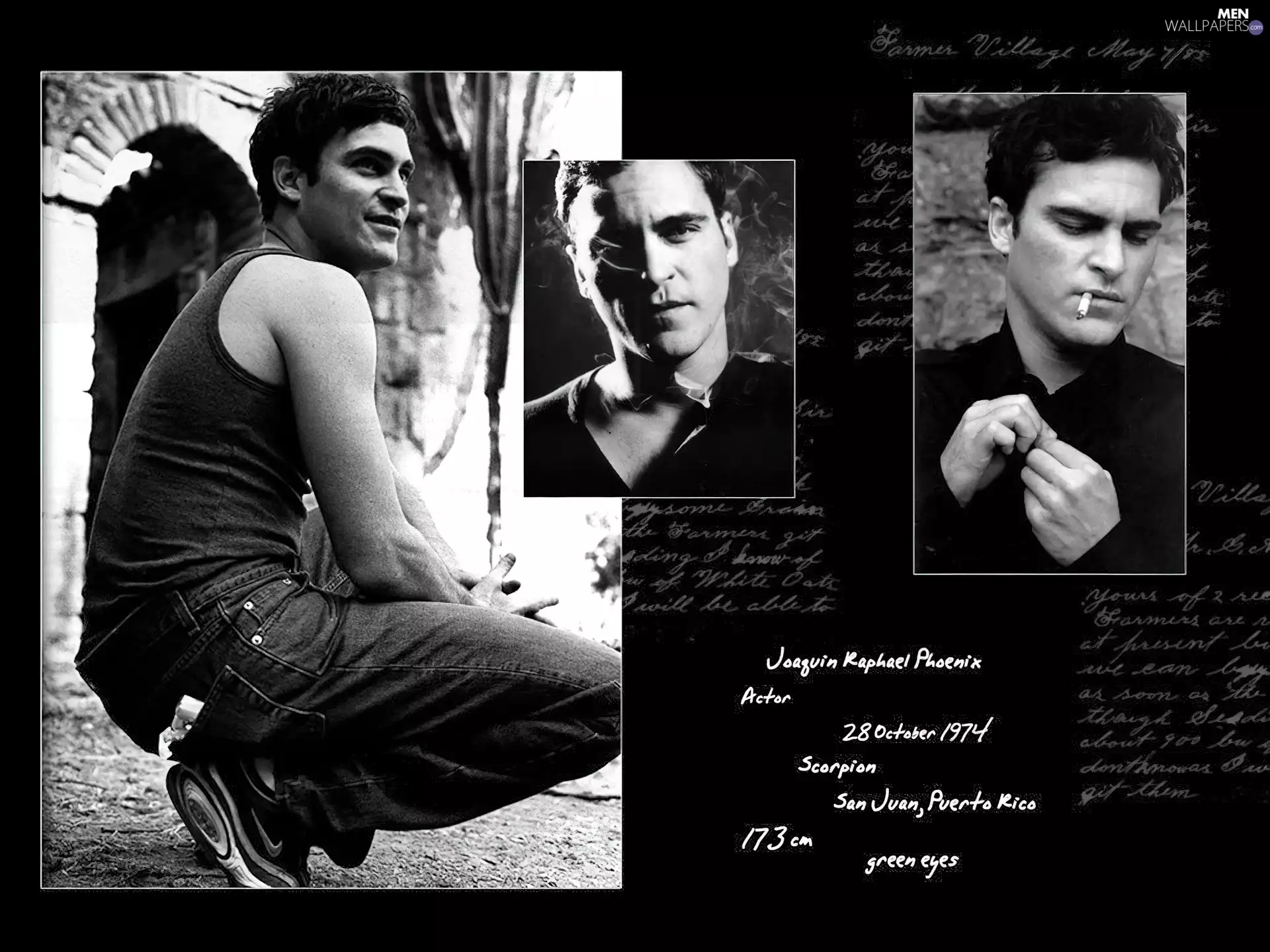 face, Joaquin Phoenix, Cigarette