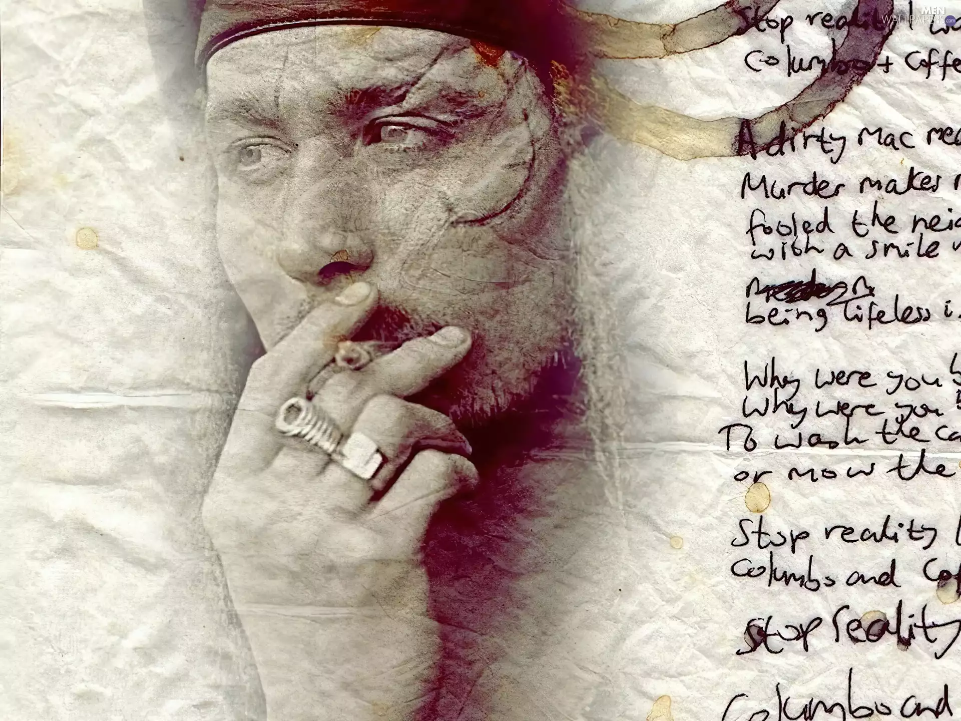 signet, Gary Oldman, Cigarette