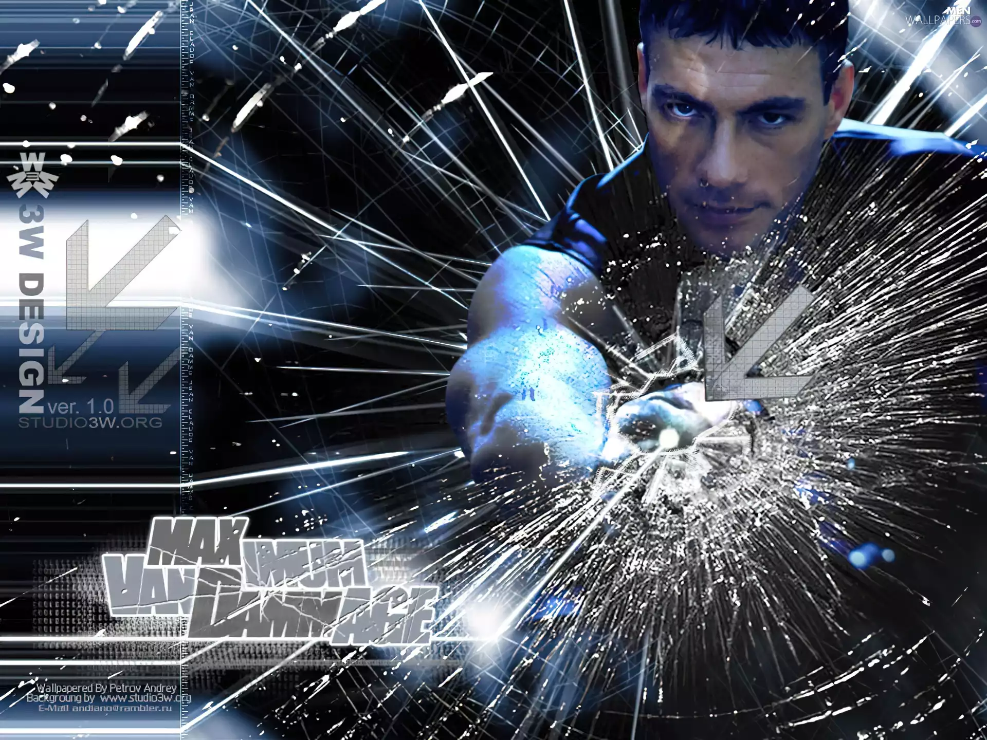 Jean Claude Van Damme, face