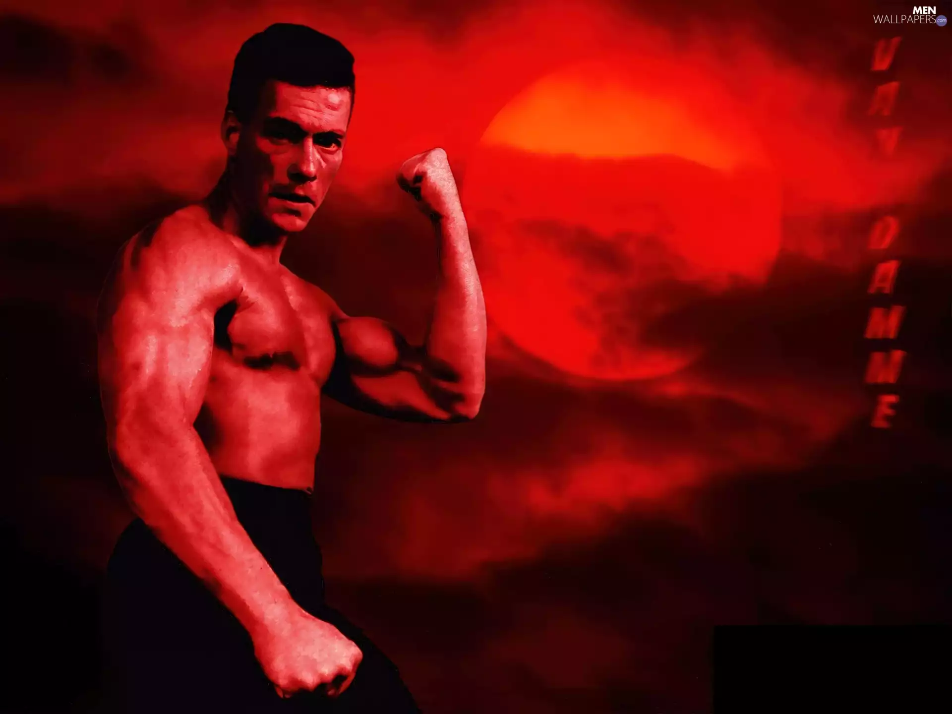 Jean Claude Van Damme, moon
