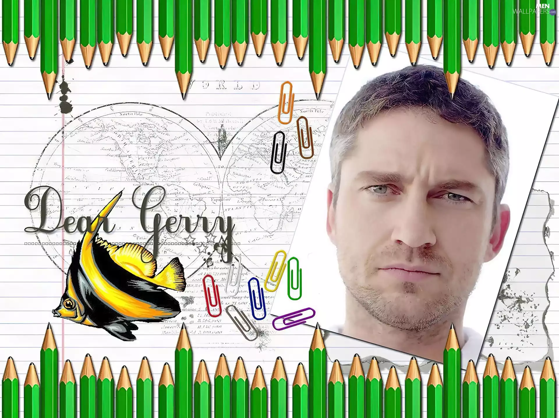 Fish, Gerard Butler, clip