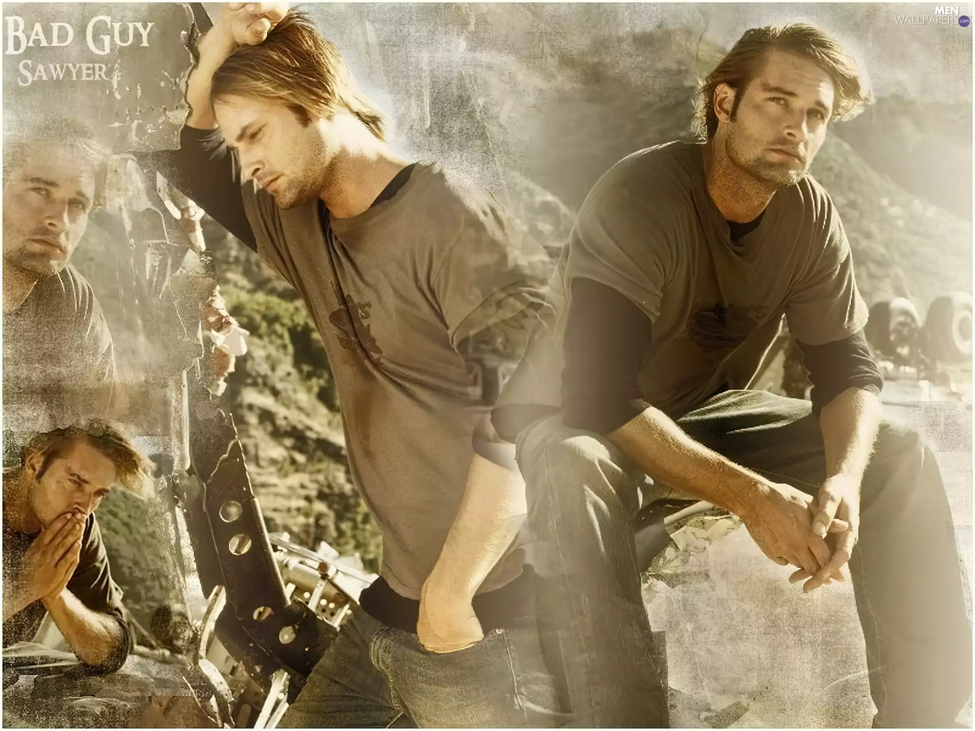 series, confused, Josh Holloway, lost