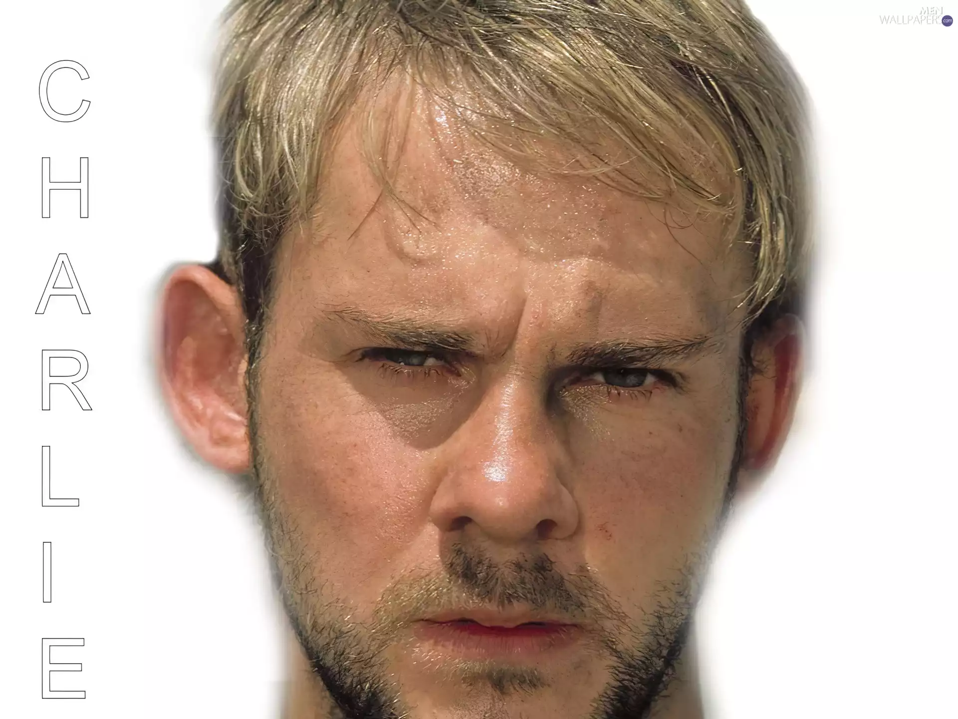 Dominic Monaghan, face, confused, lost, series