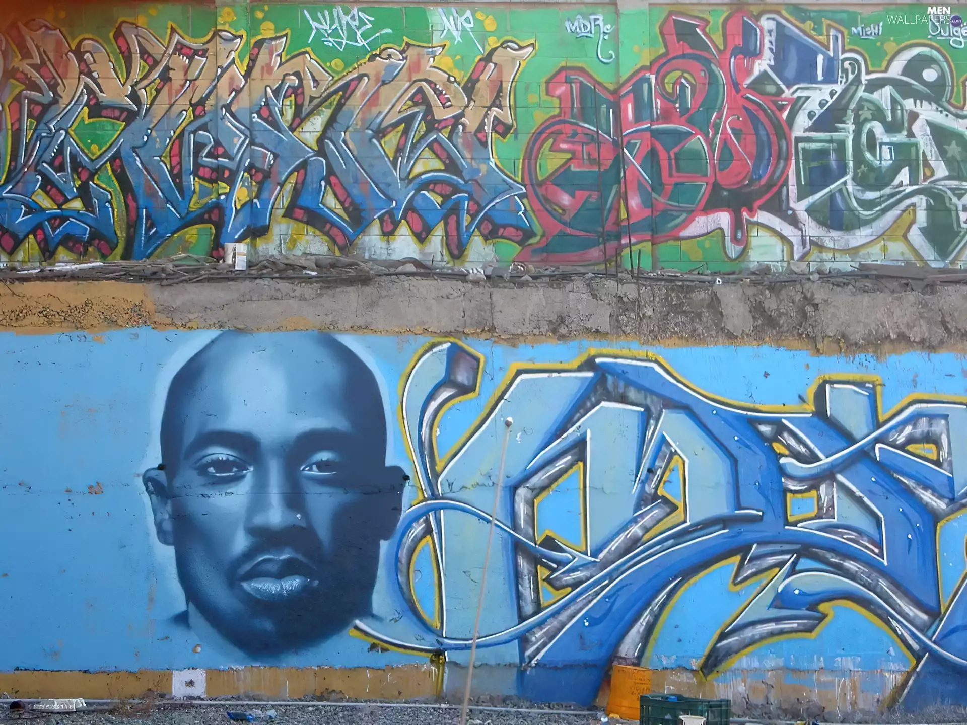 Graffiti, 2 Pac, cuts