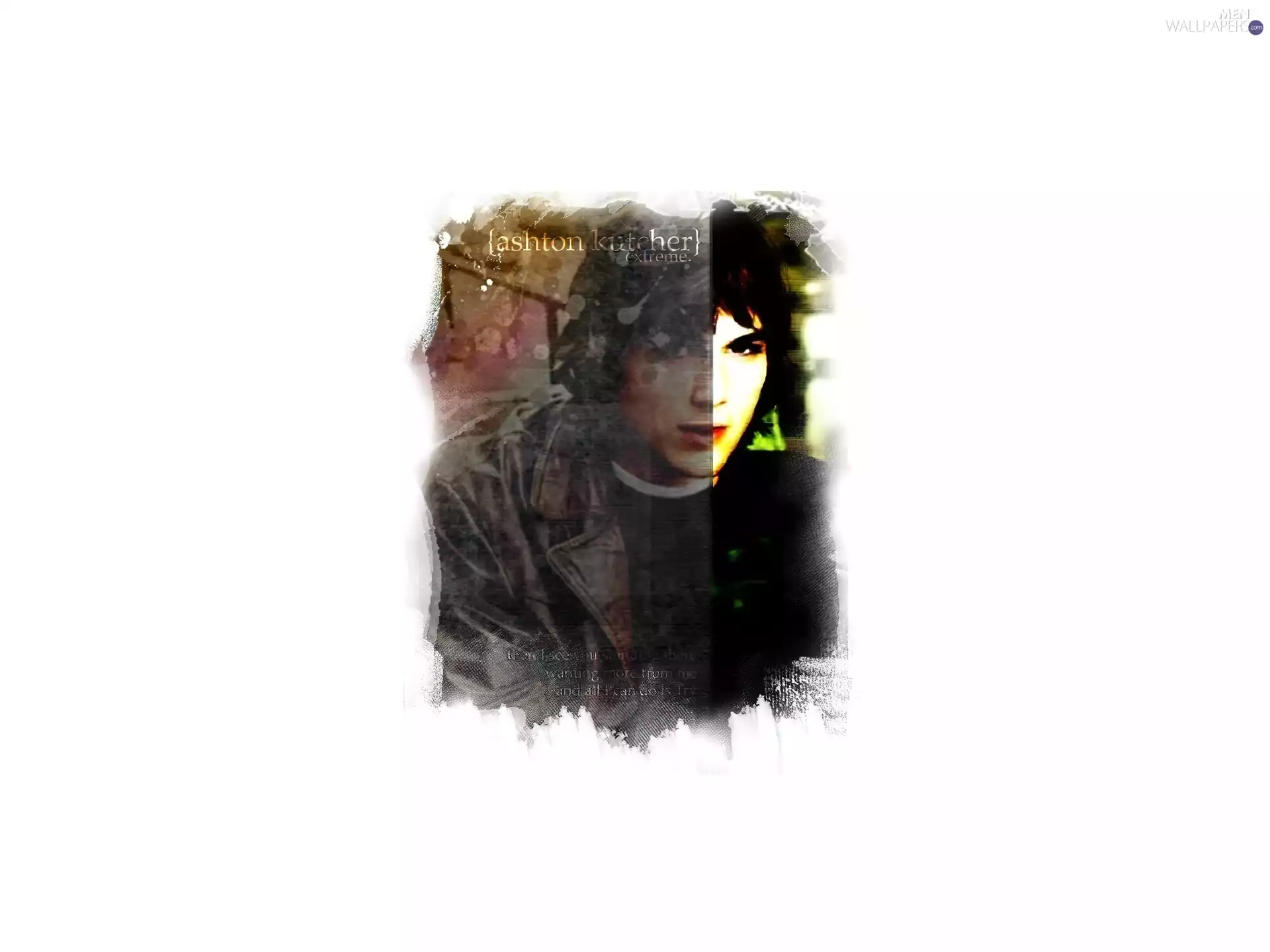 Eyes, Ashton Kutcher, dark