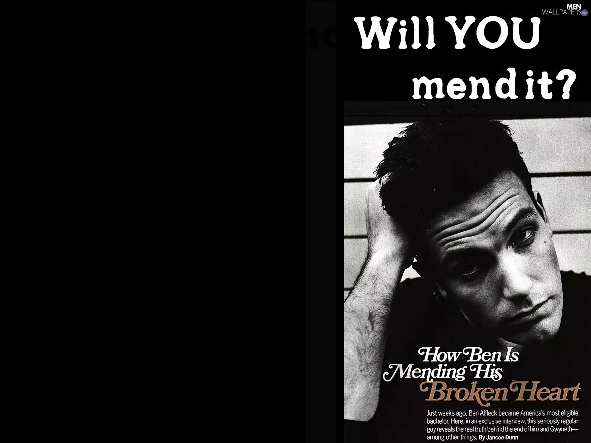 Hair, Ben Affleck, dark