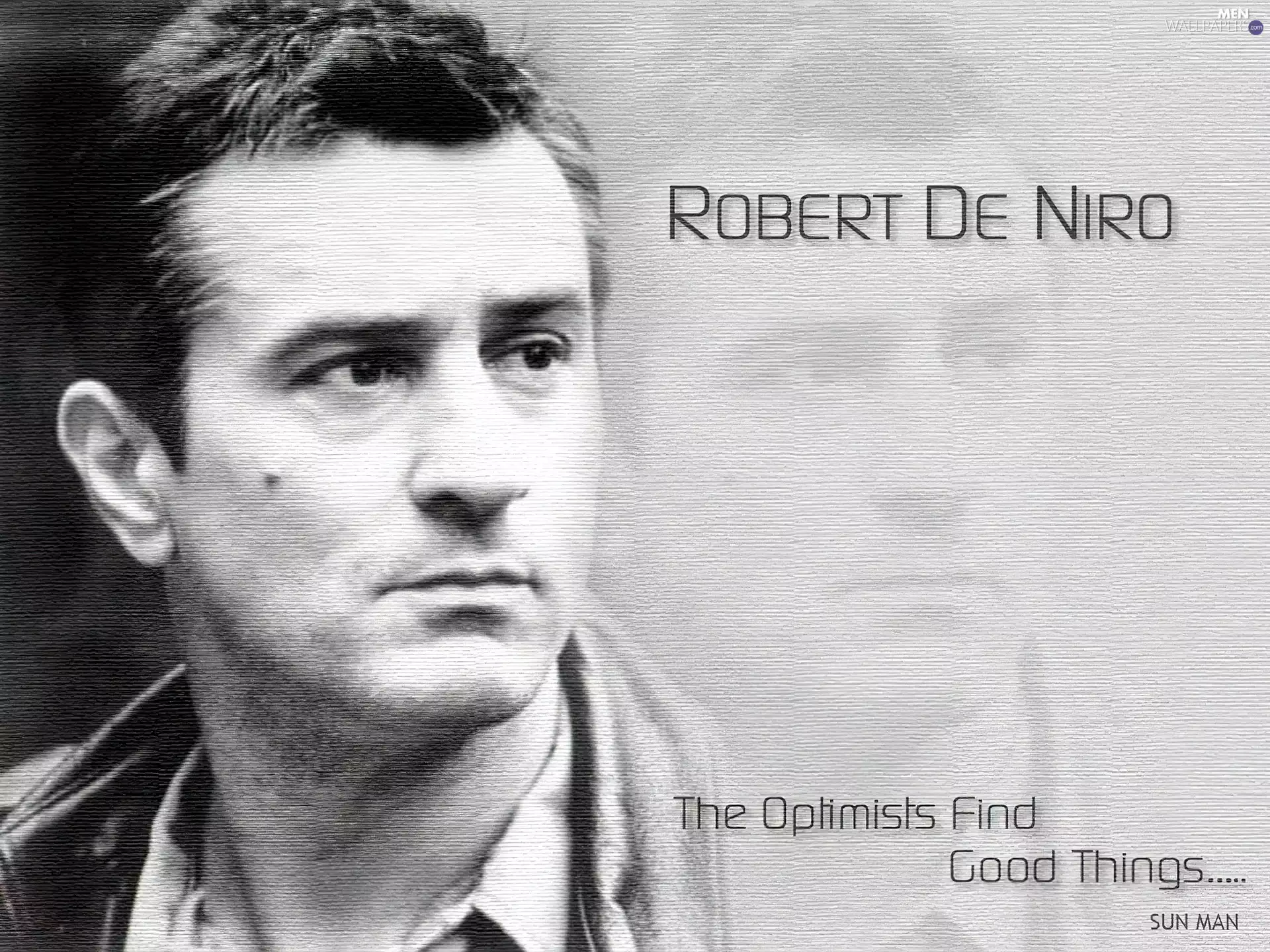 Robert De Niro, dark eyes