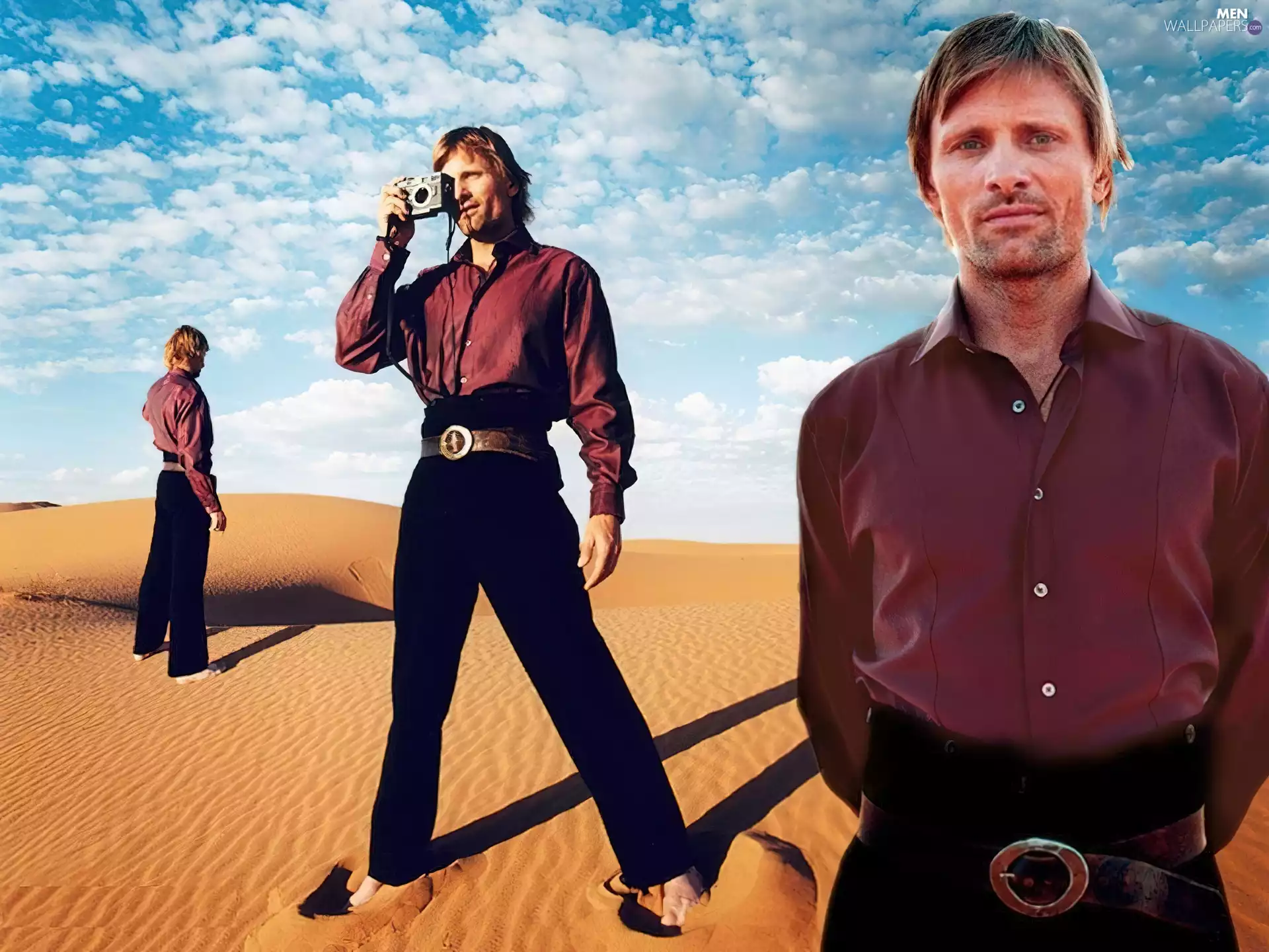 Camera, Viggo Mortensen, Desert