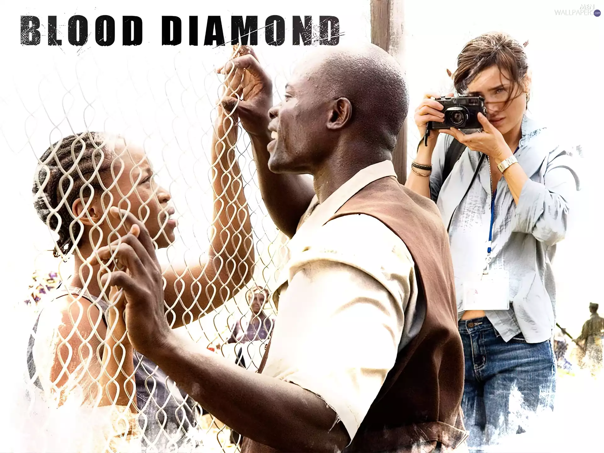 Jennifer Connelly, Blood Diamond, Djimon Hounsou