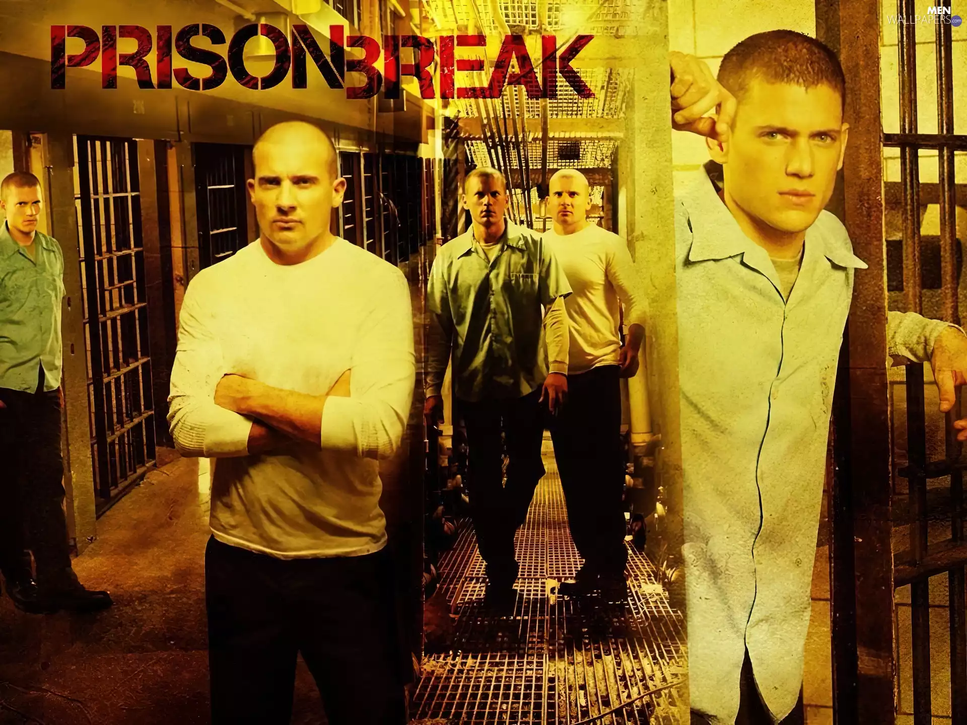 Dominic Purcell, prison, Prison Break, Wentworth Miller, Prison Break