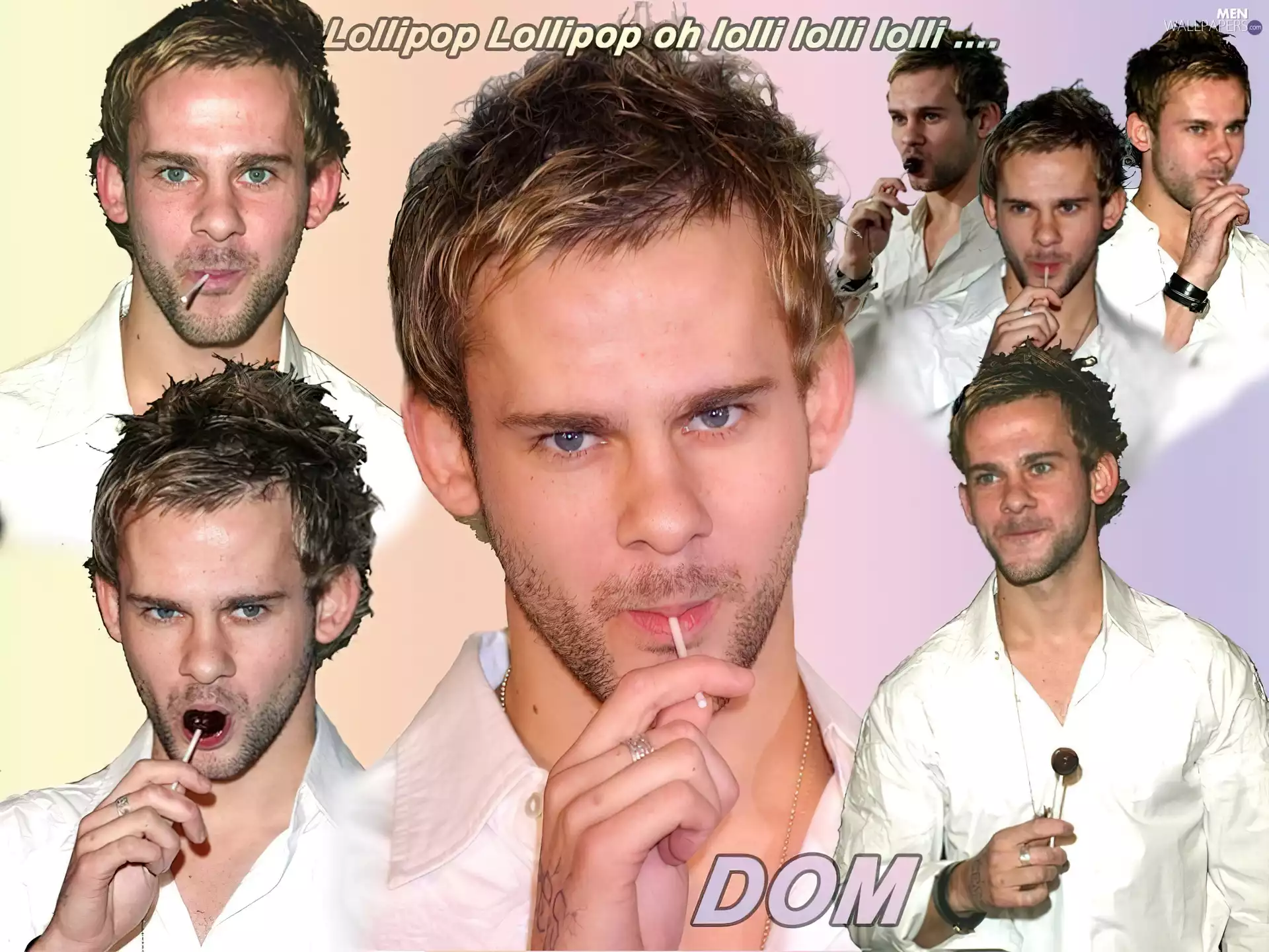 Lollipop, Dominic Monaghan, Blue eyes