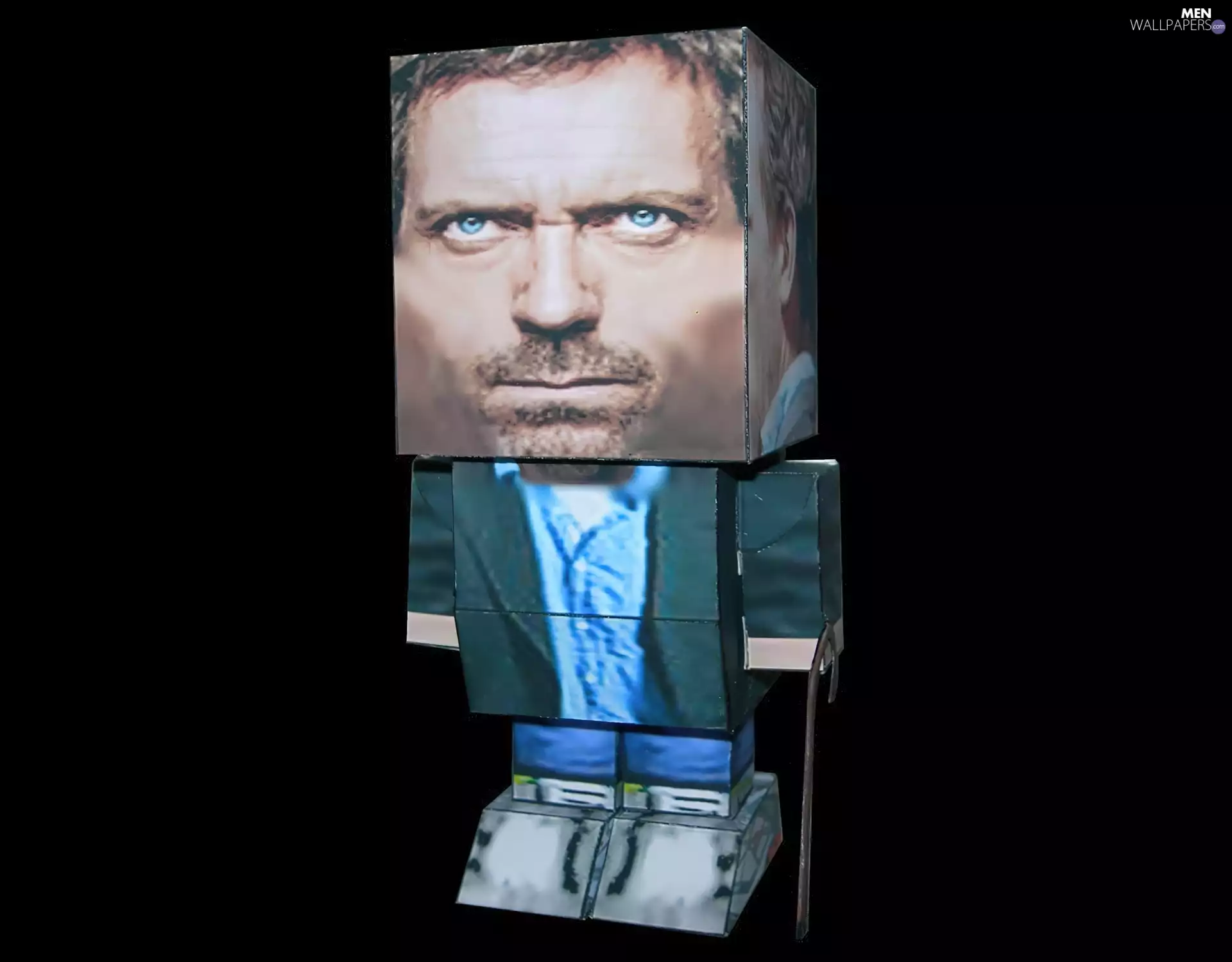 Boxes, Dr. House, Hugh Lauriego