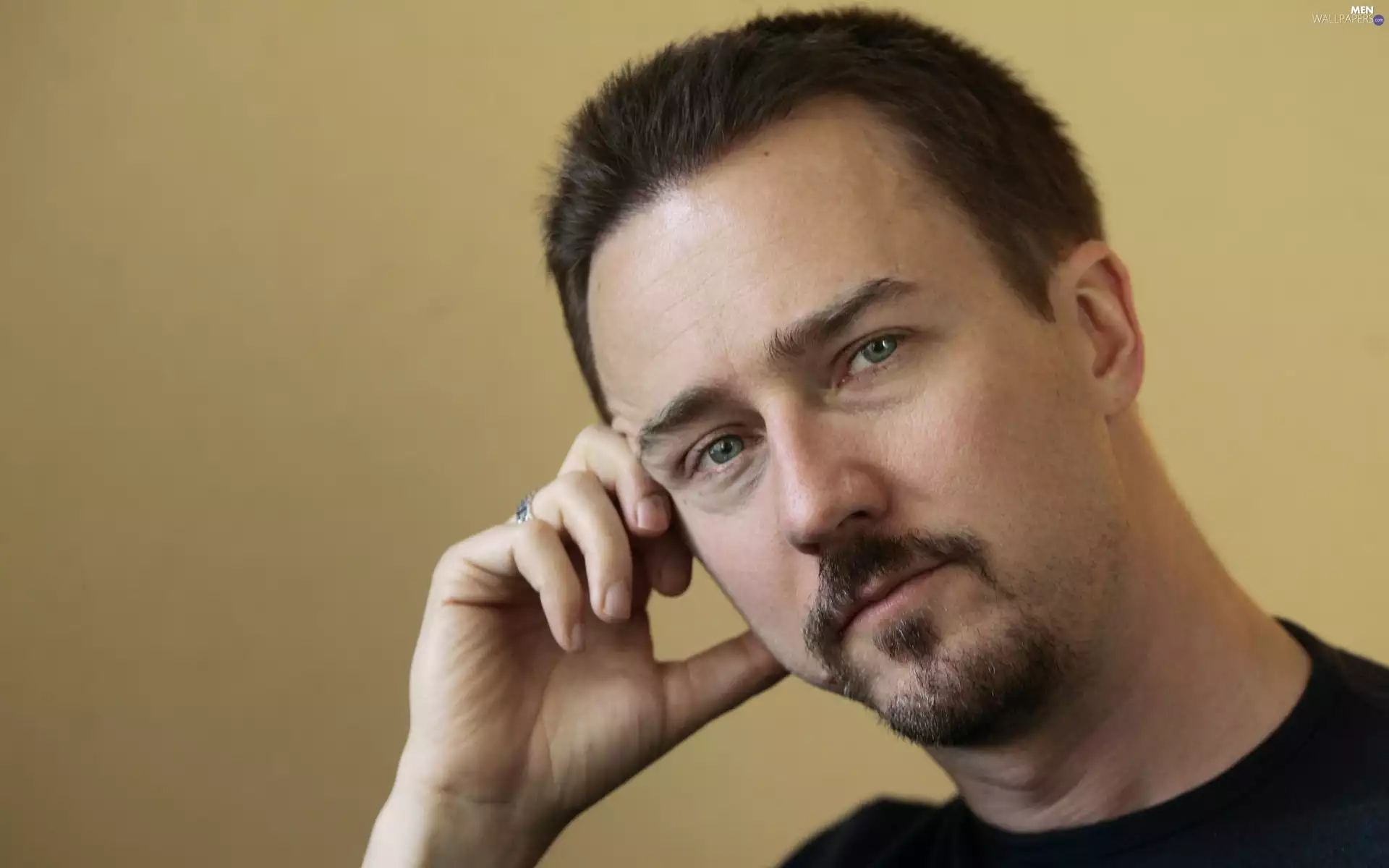 Edward Norton, hair