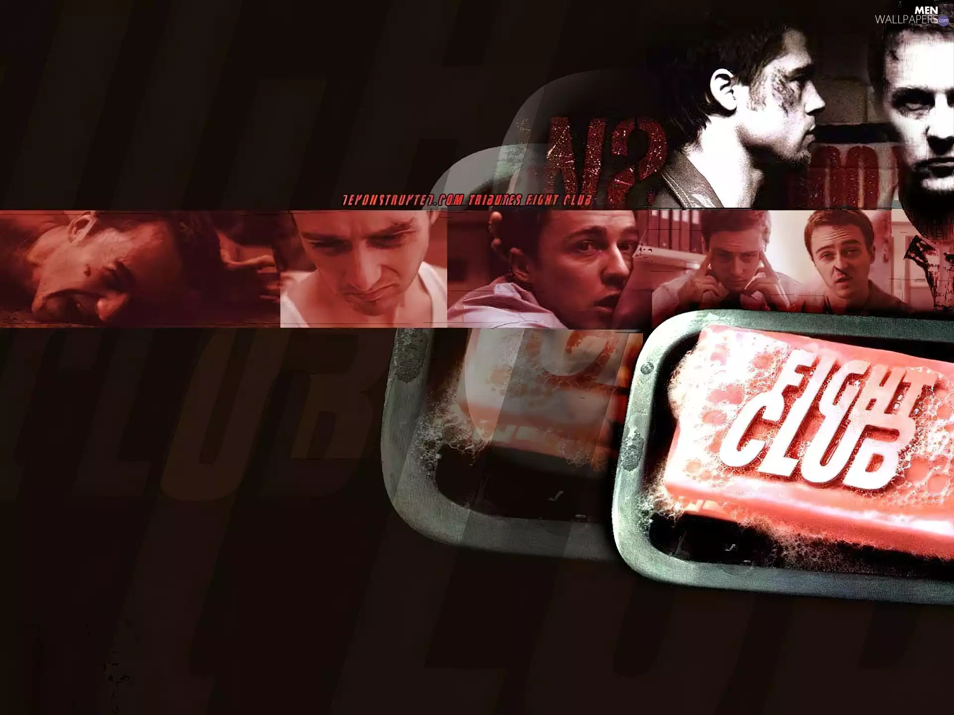 faces, Edward Norton, fight club