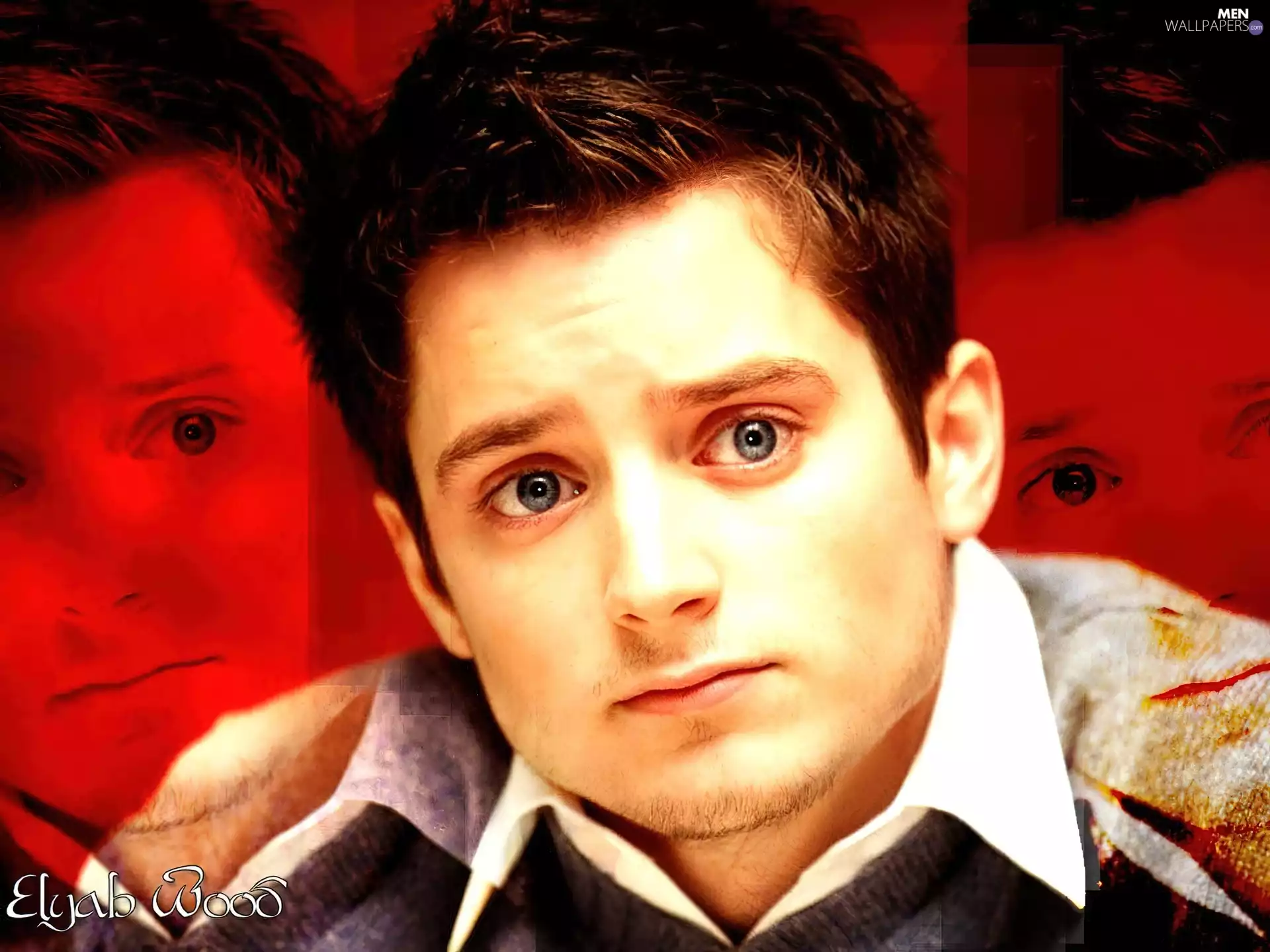 Elijah Wood, face