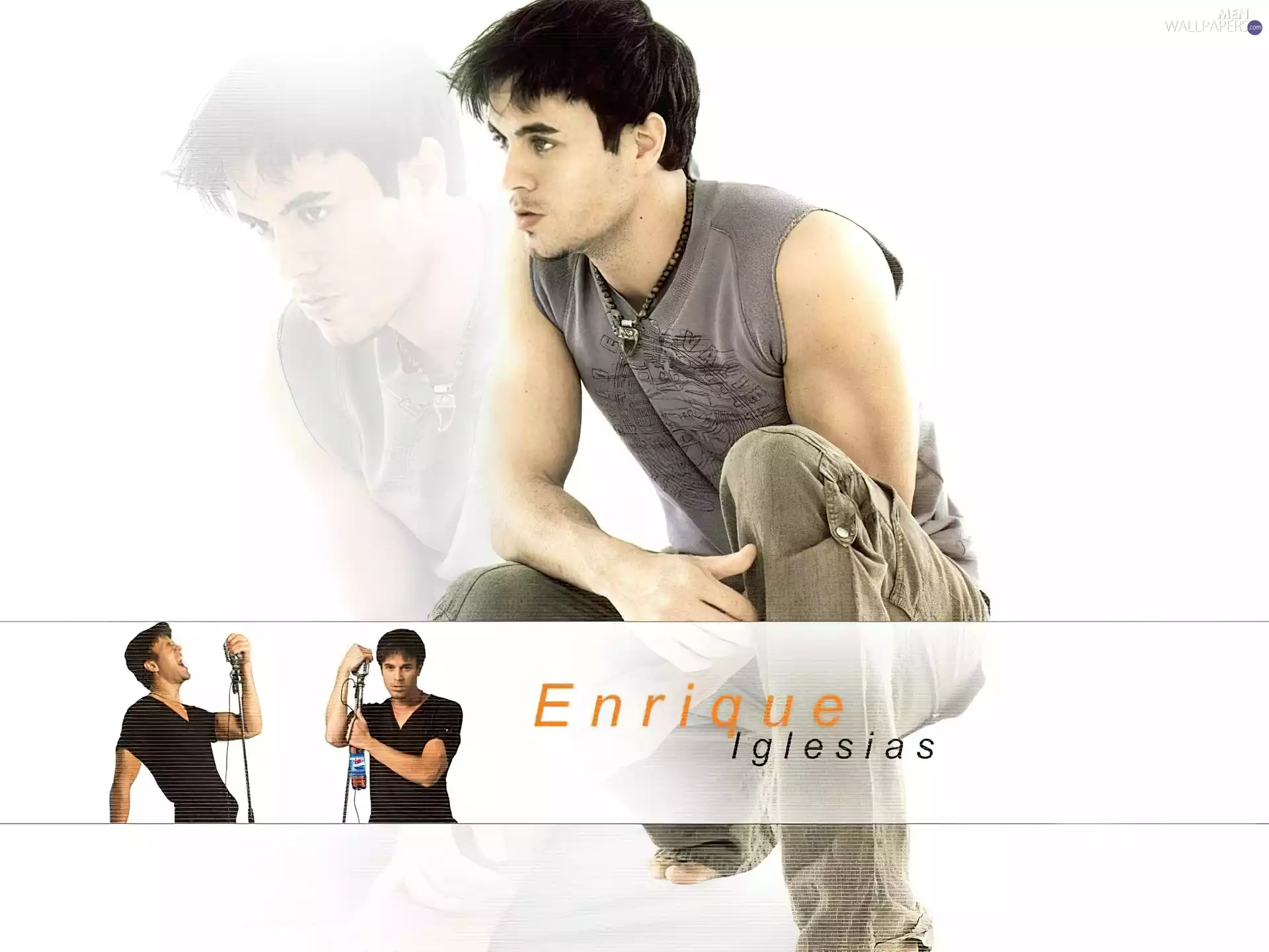 Enrique Iglesias, sleeveless