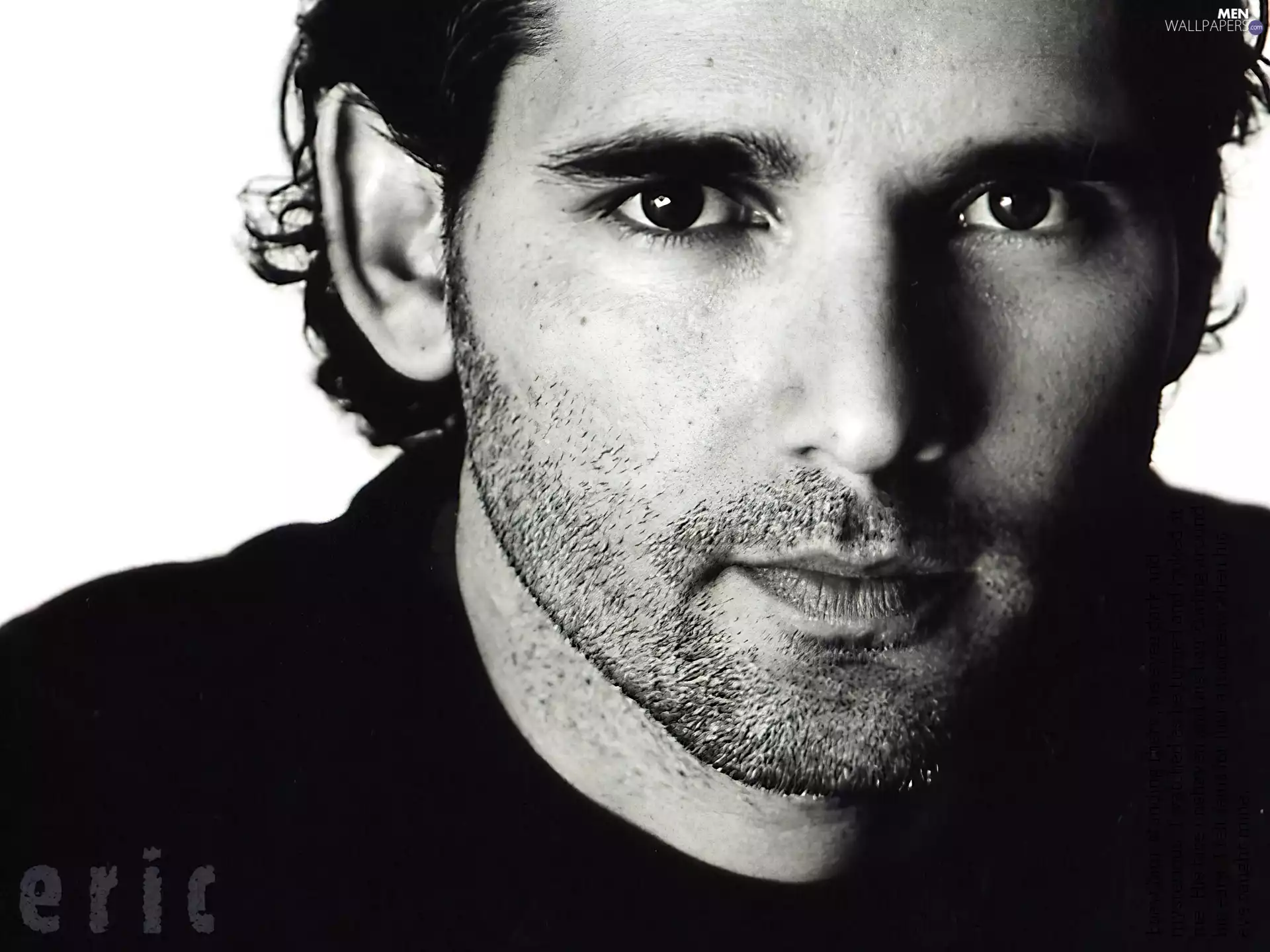 beard, Eric Bana, dark eyes