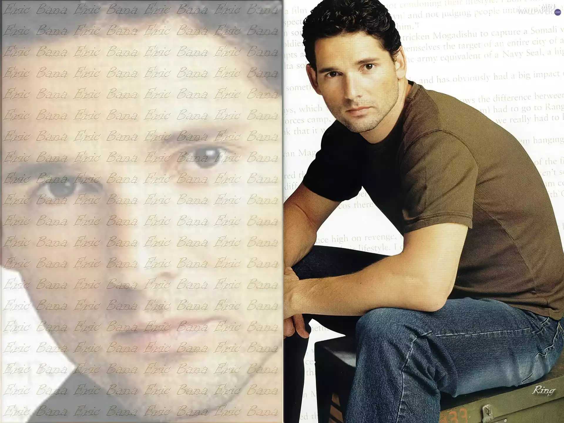 jeans, Eric Bana, dark hair
