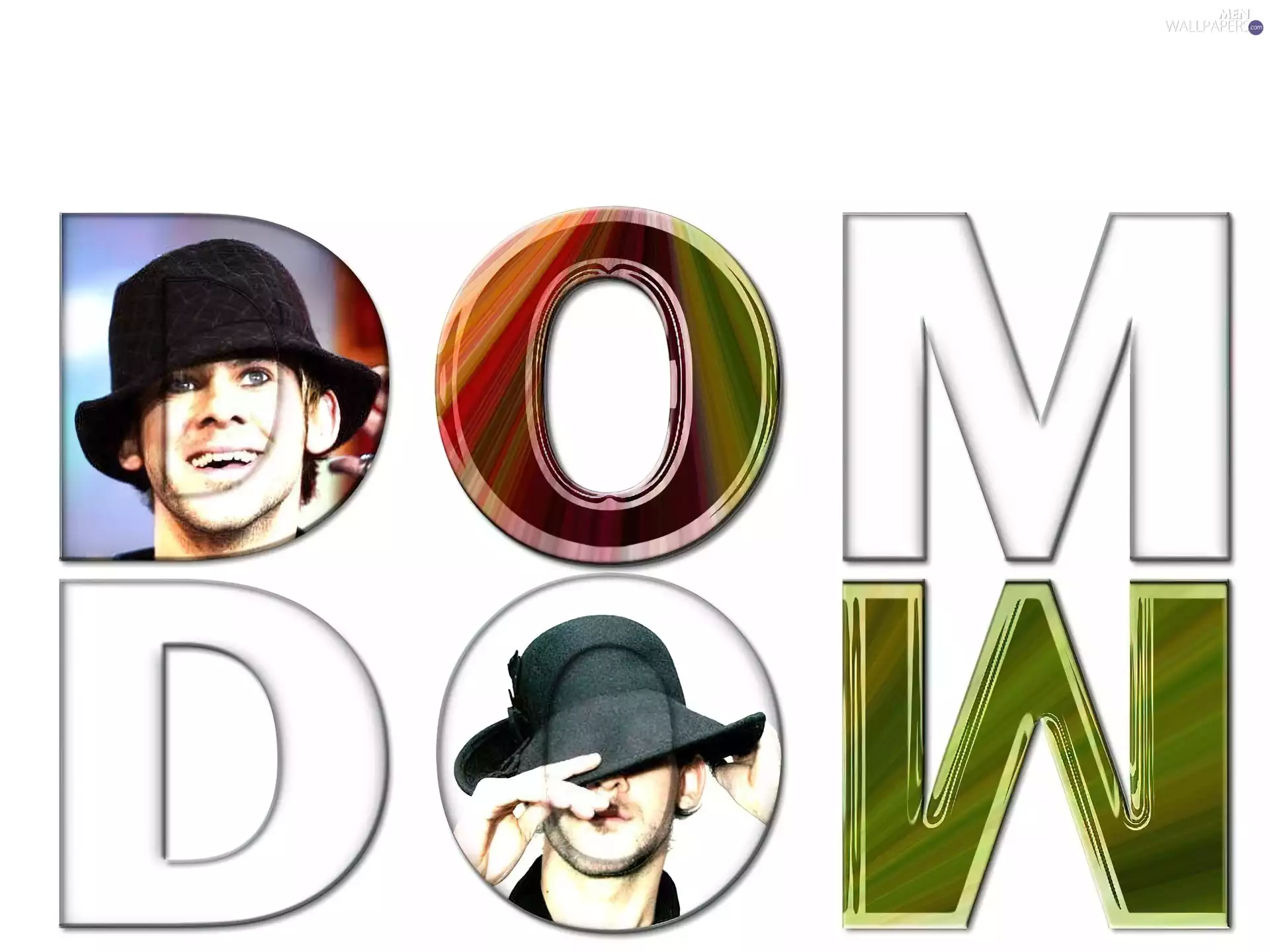 Blue eyes, Dominic Monaghan, Hat